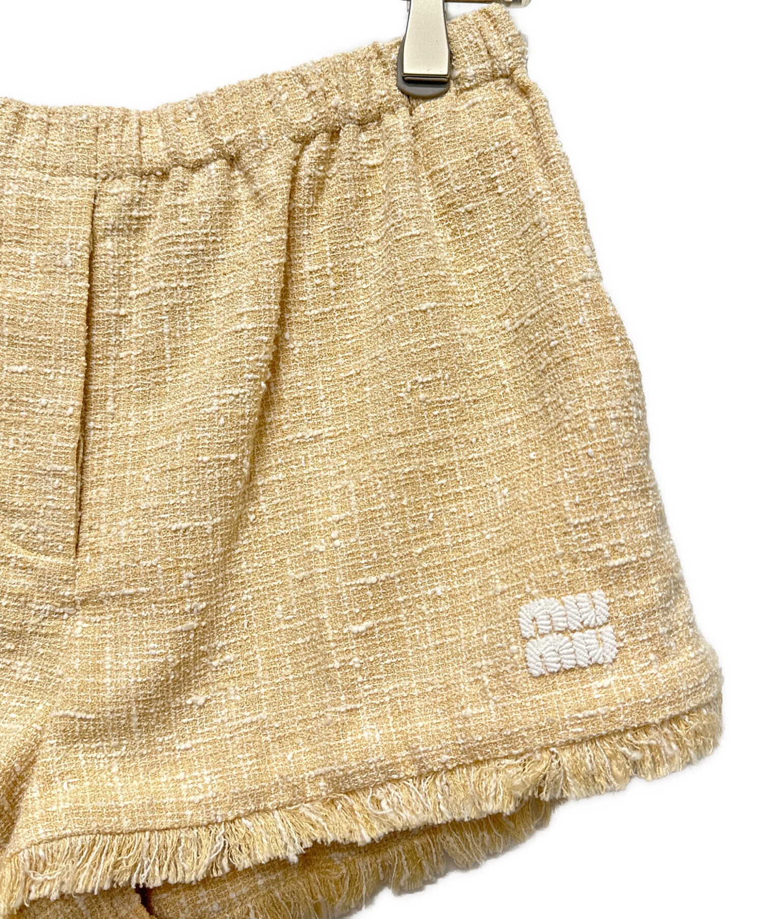 中古・古着通販】MIU MIU (ミュウミュウ) ツイードショートパンツ