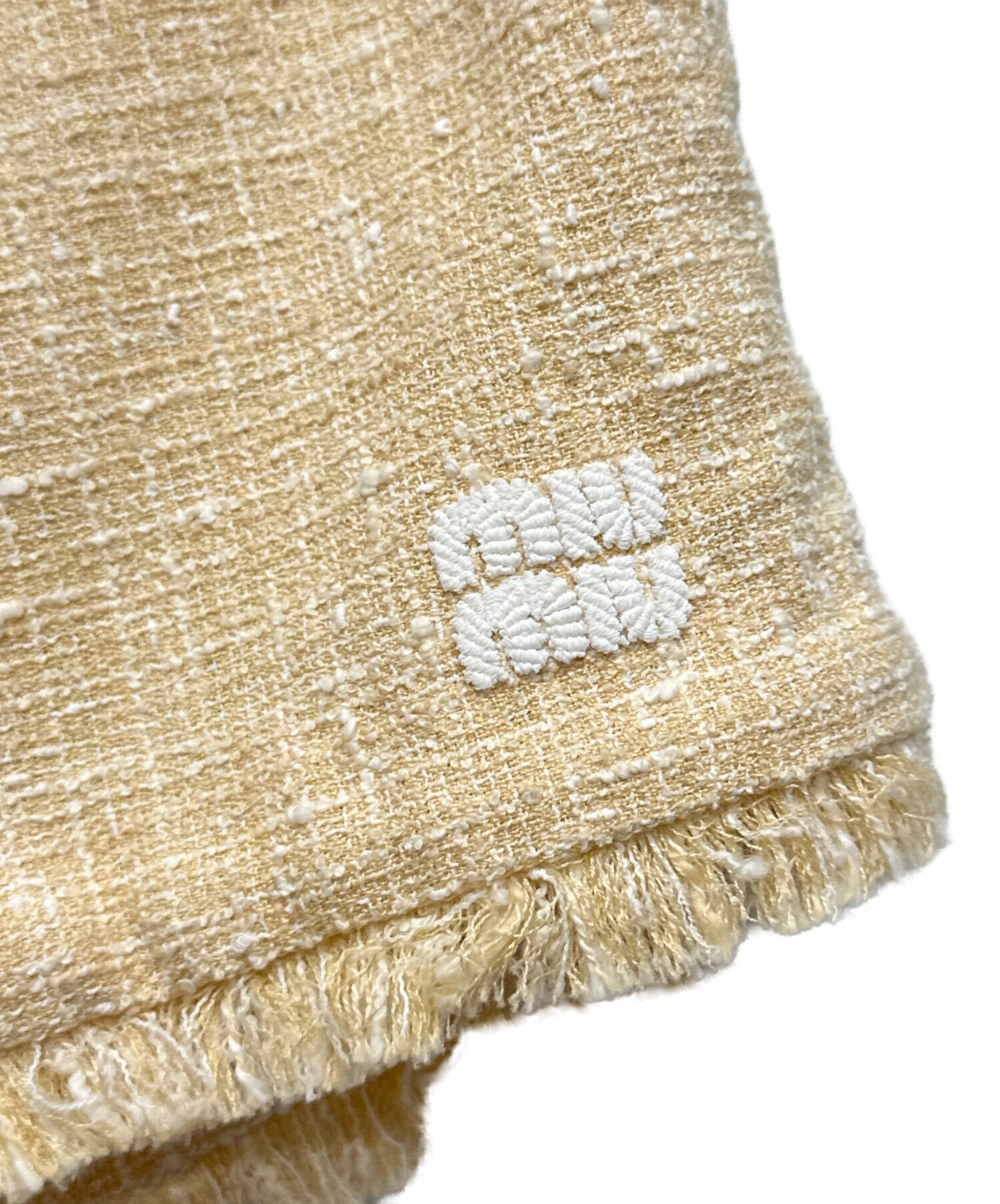 中古・古着通販】MIU MIU (ミュウミュウ) ツイードショートパンツ