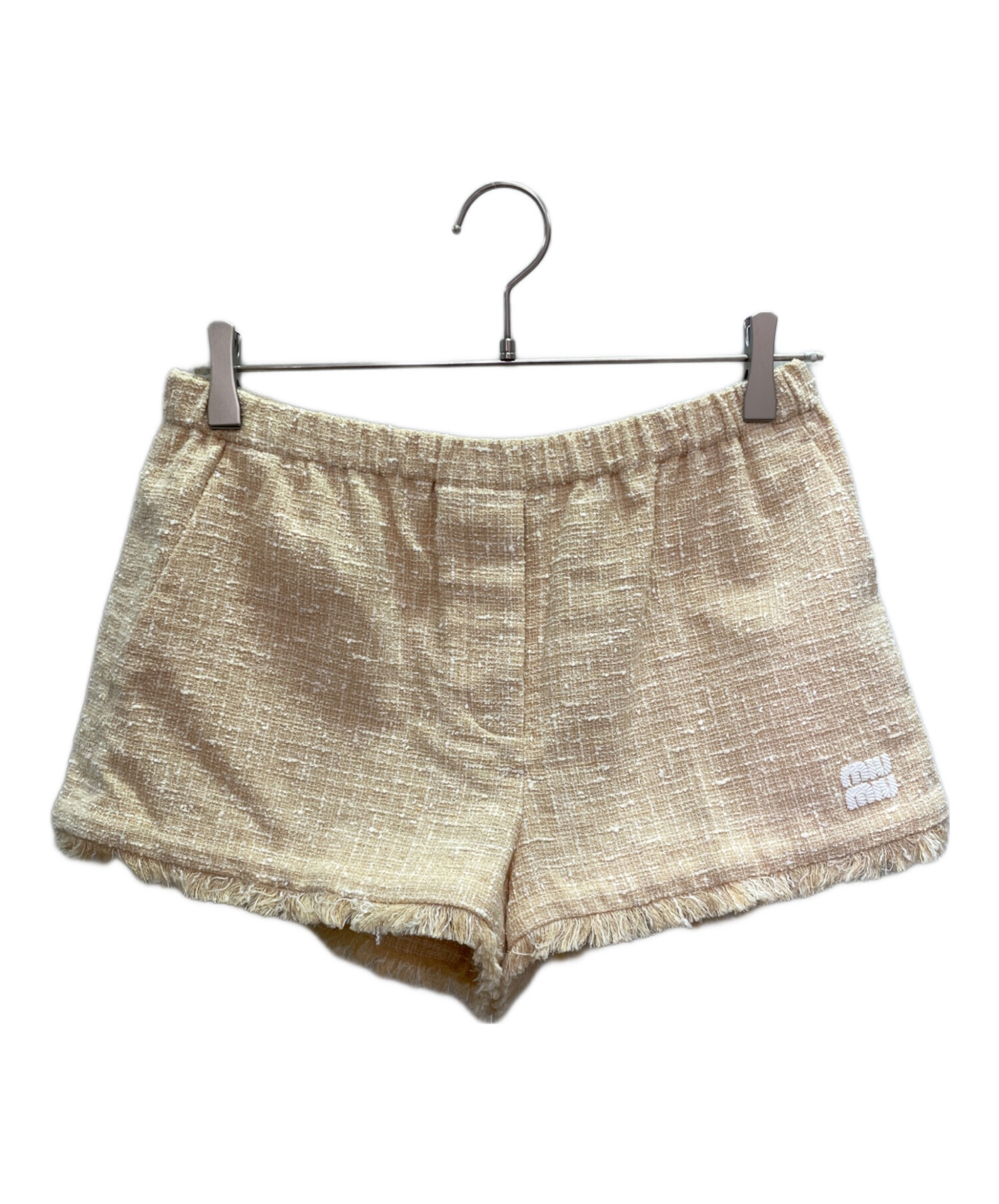 中古・古着通販】MIU MIU (ミュウミュウ) ツイードショートパンツ