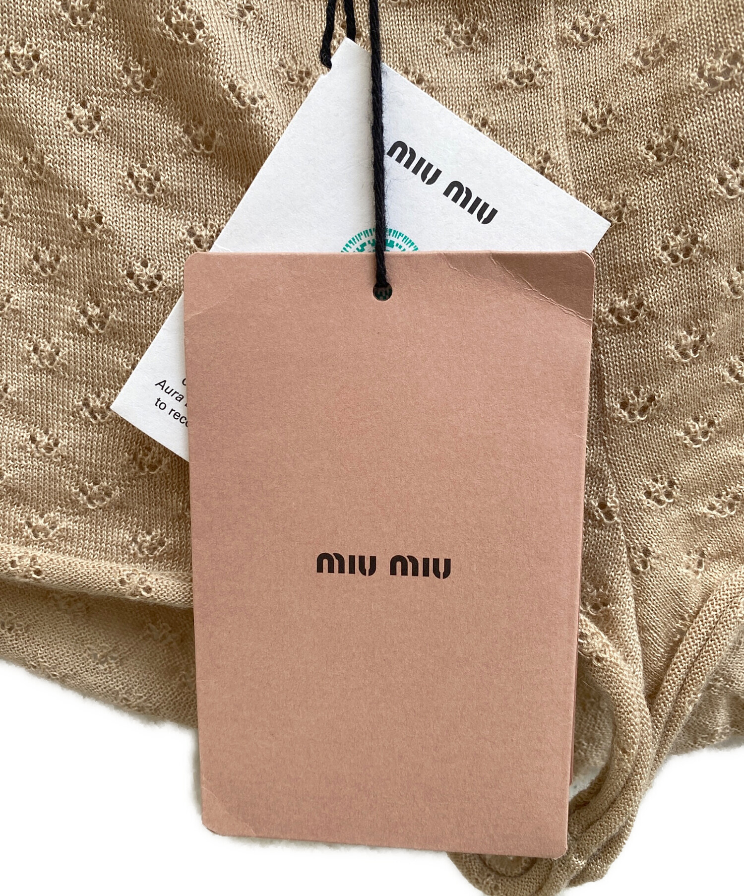 中古・古着通販】MIU MIU (ミュウミュウ) カシミヤシルクショーツ