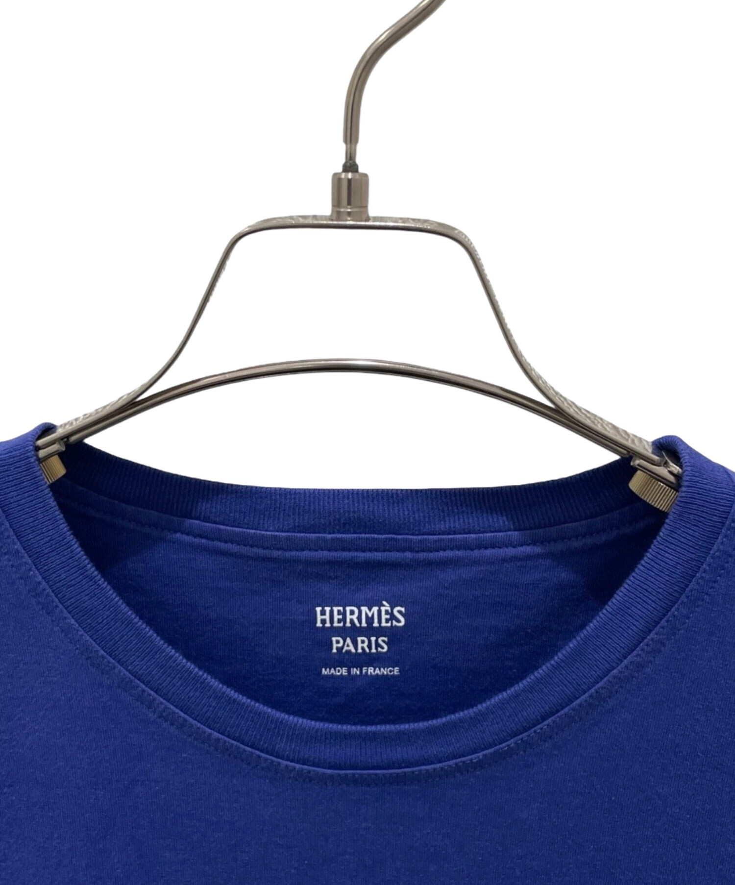 Hermes’ 半袖カットソー 中古・古着通販】HERMES (エルメス) 半袖カットソー ブルー サイズ:38