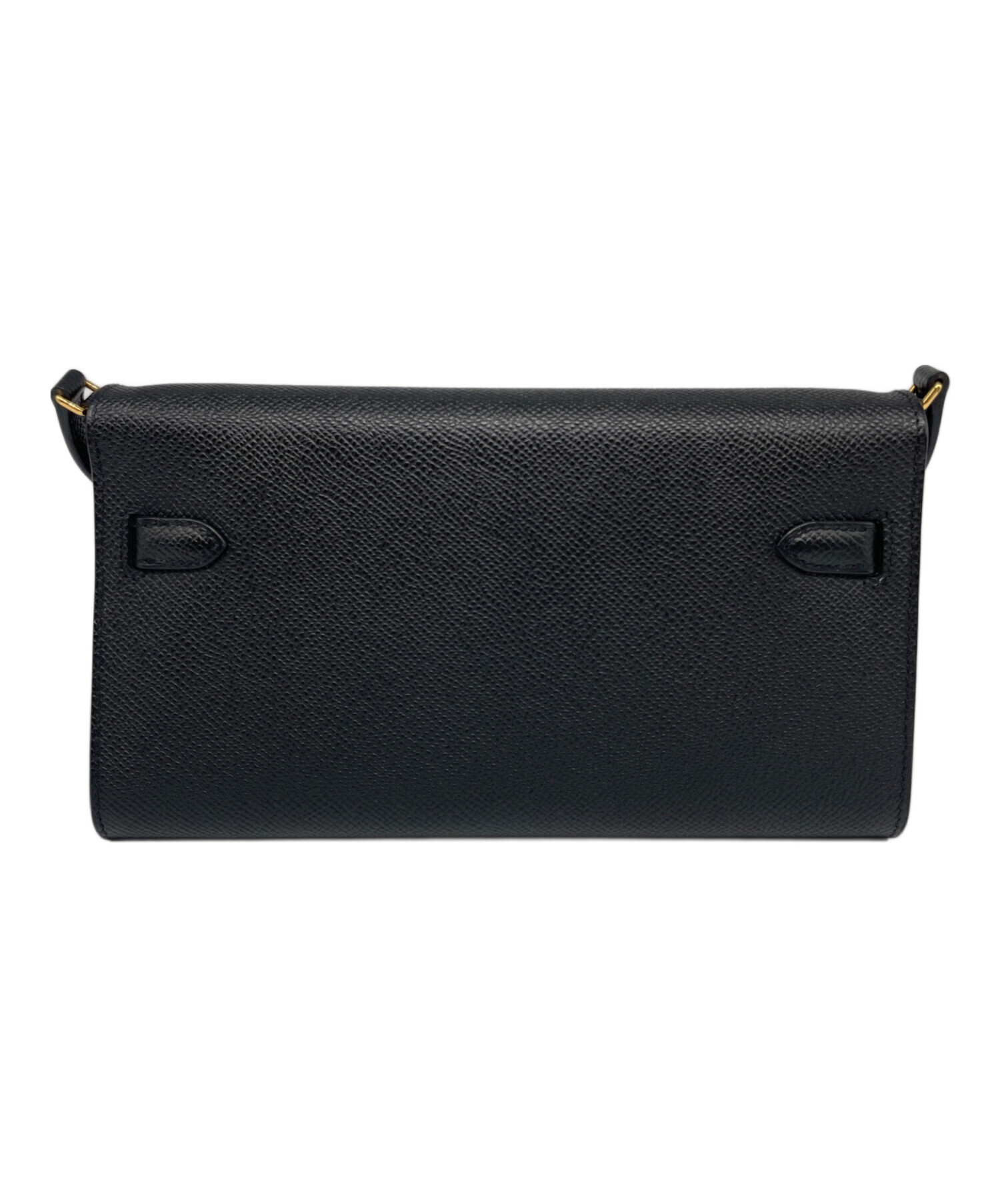 中古・古着通販】HERMES (エルメス) ケリートゥーゴー ブラック 