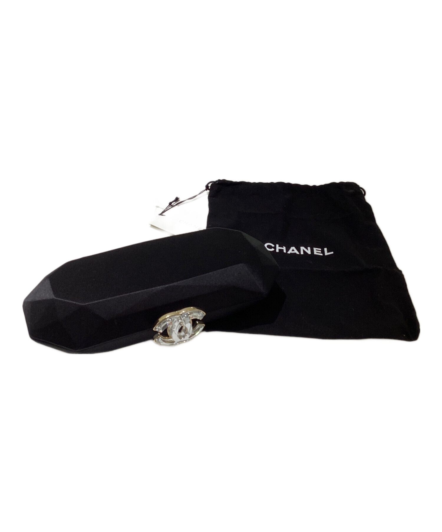 美品✨シャネル クラッチバッグ レディース ドーヴィル ココマーク もちこ 中古・古着通販】CHANEL (シャネル) スワロフスキー ココマーク