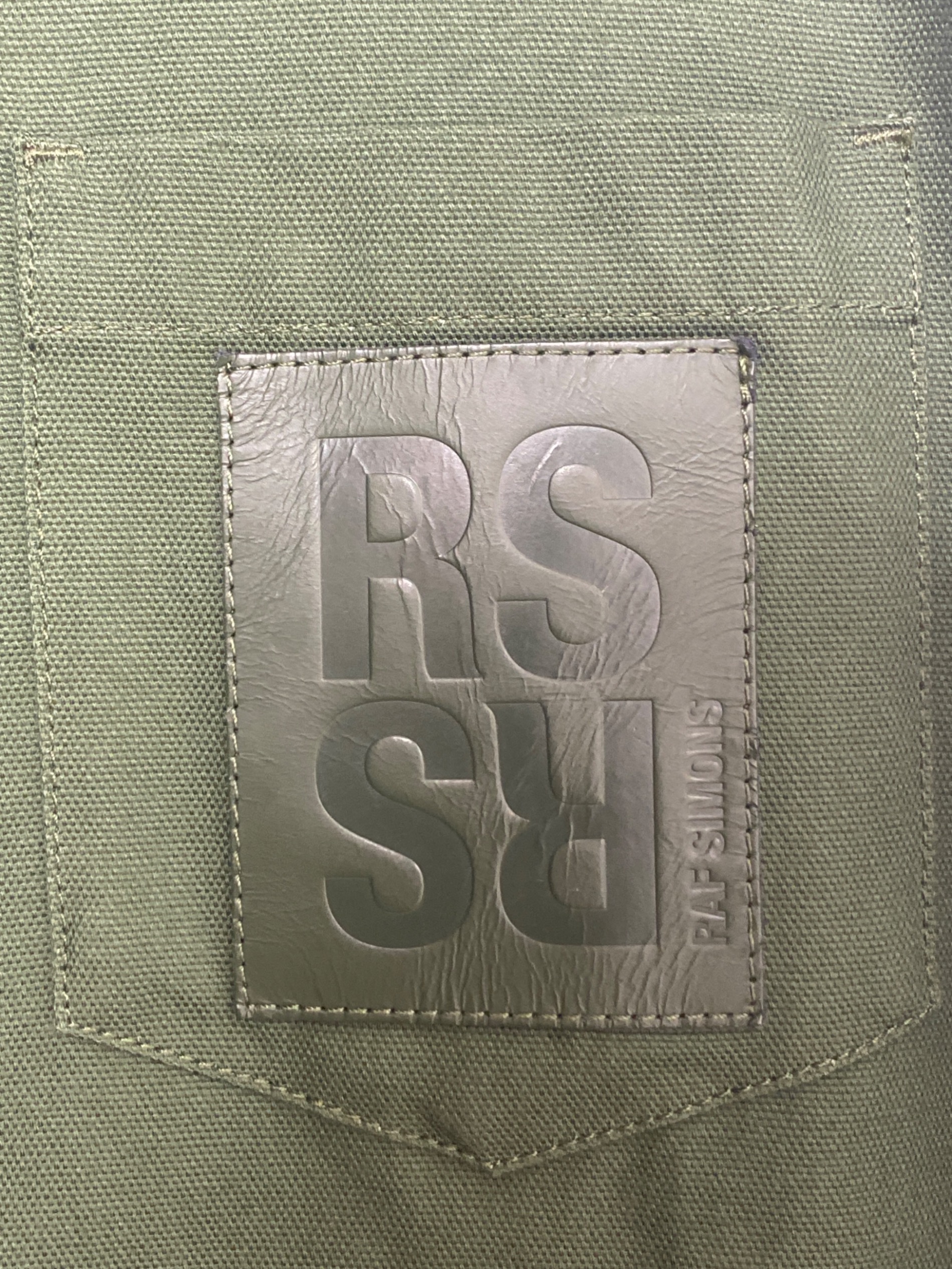中古・古着通販】RAF SIMONS (ラフシモンズ) R PIN OVERSIZED DENIM
