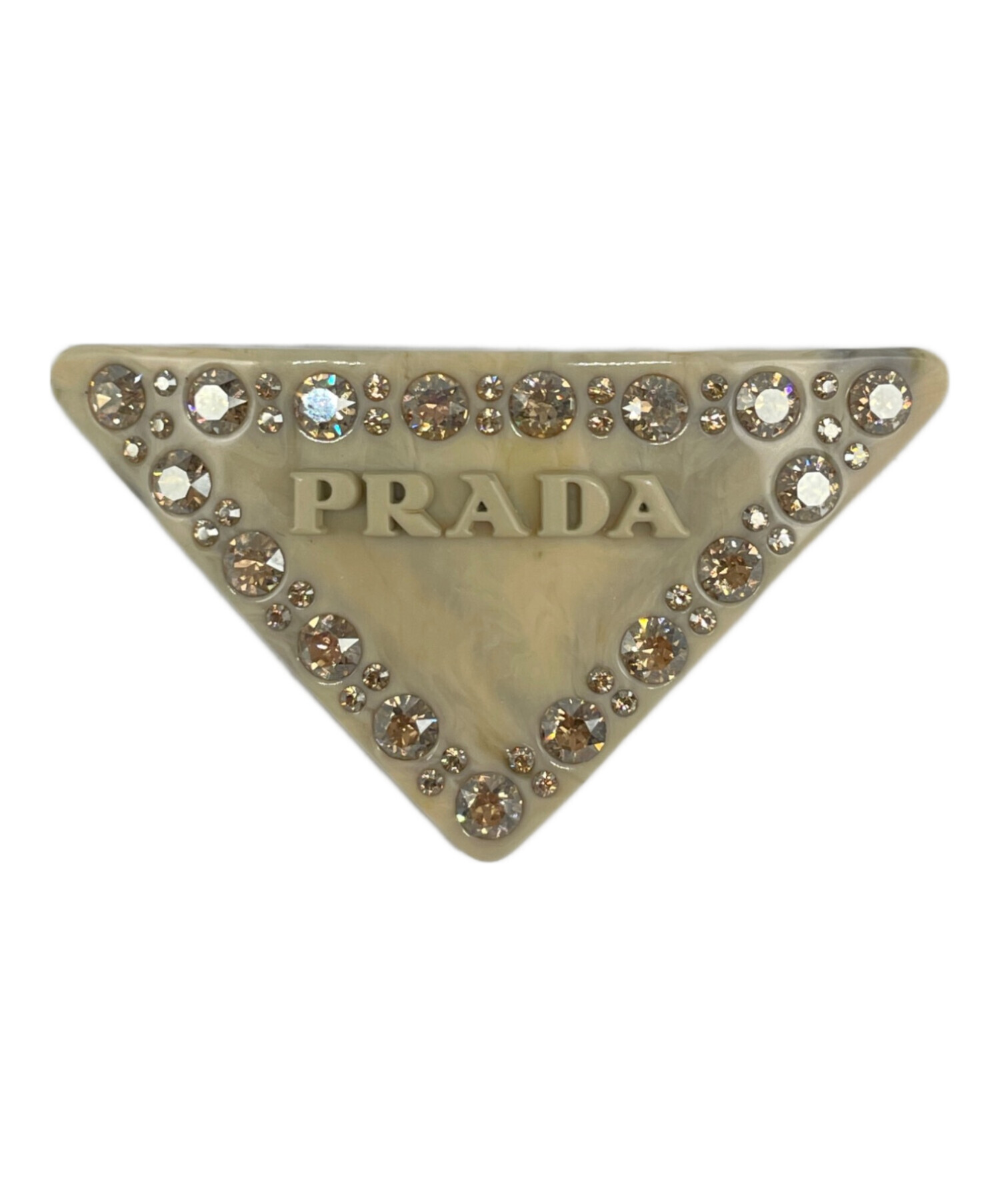 中古・古着通販】PRADA (プラダ) プレキシガラス ヘアクリップ