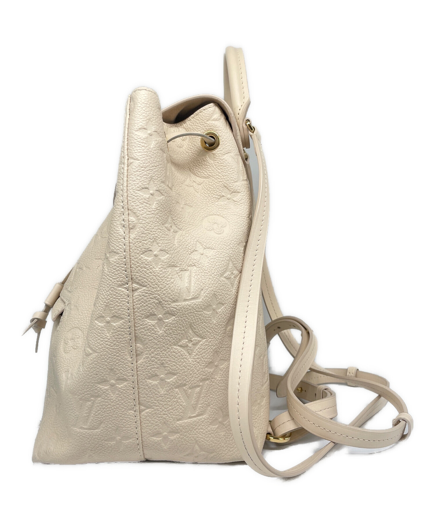 中古・古着通販】LOUIS VUITTON (ルイ ヴィトン) モンスリPM グレー