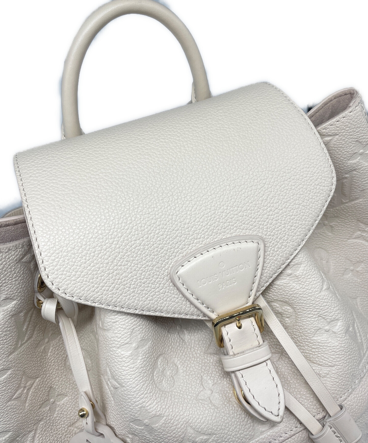 中古・古着通販】LOUIS VUITTON (ルイ ヴィトン) モンスリPM グレー