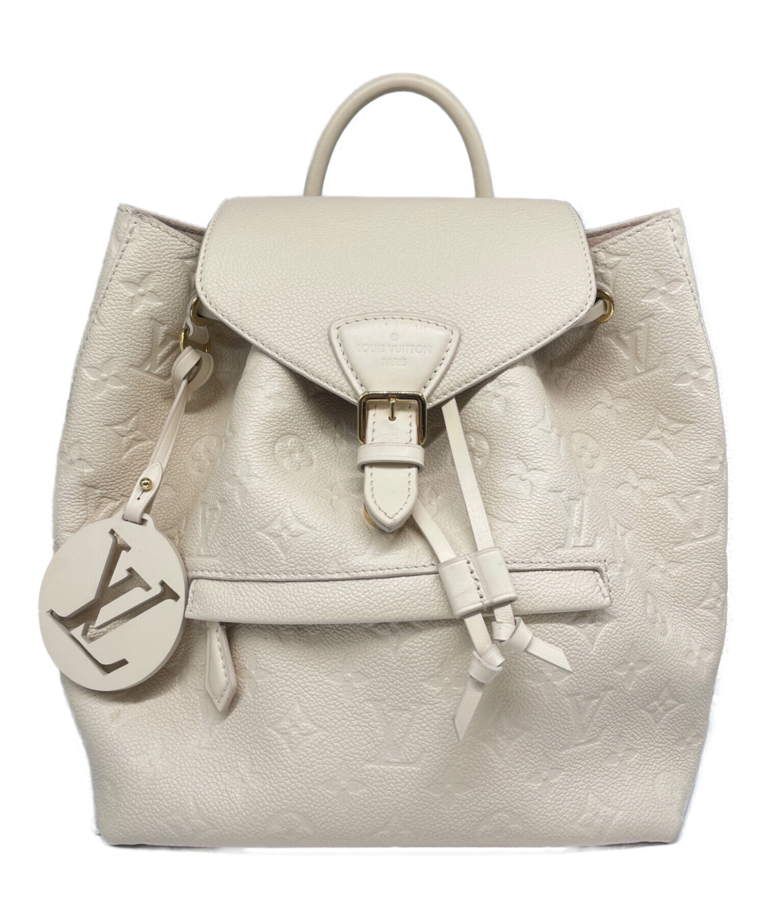 中古・古着通販】LOUIS VUITTON (ルイ ヴィトン) モンスリPM グレー