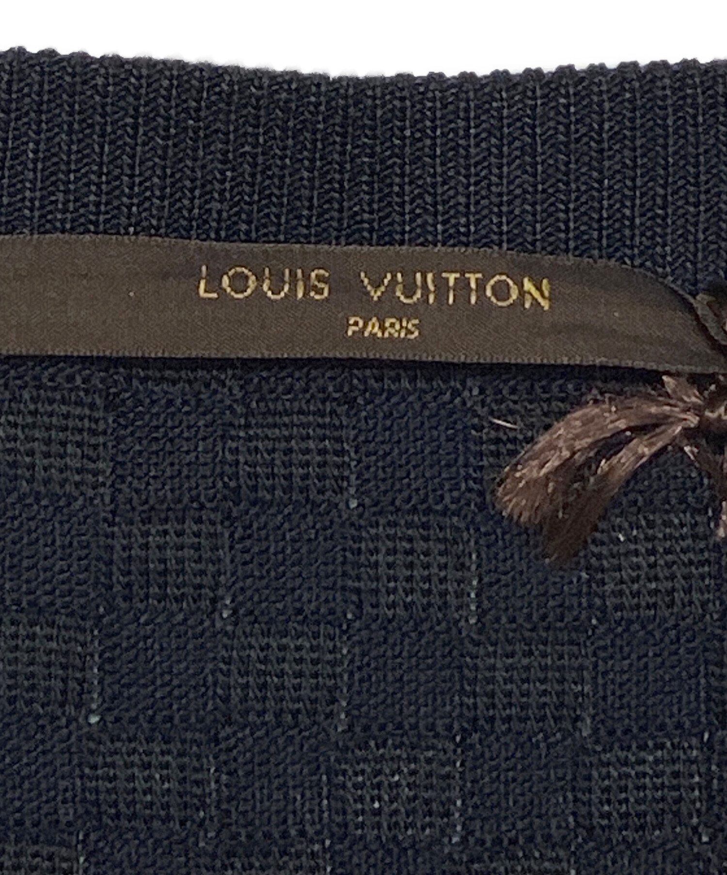 中古・古着通販】LOUIS VUITTON (ルイ ヴィトン) シルクVネックニット