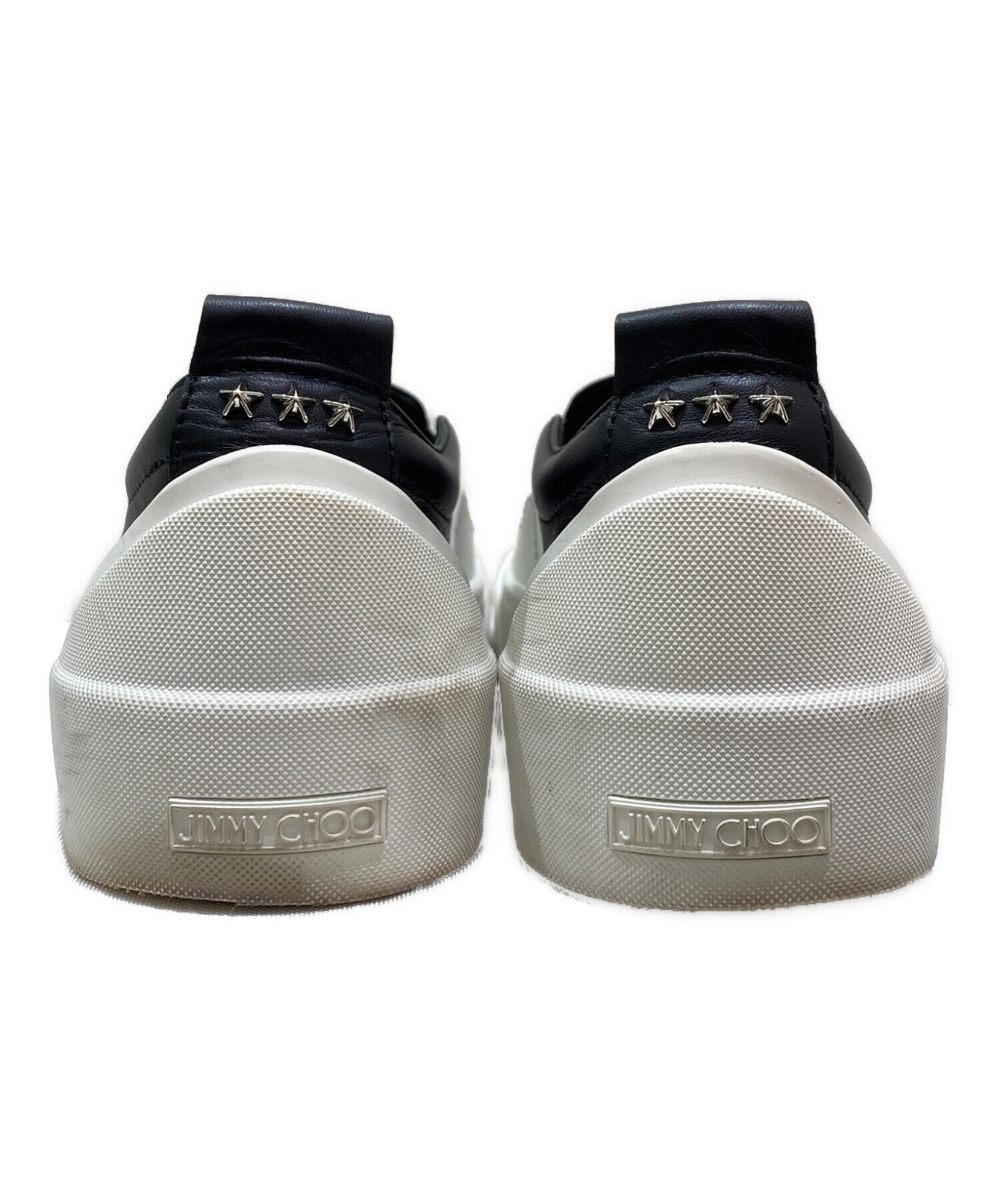 JIMMY CHOO ブラック スニーカー　2回使用　36 中古・古着通販】JIMMY CHOO (ジミーチュウ) スリッポン ブラック