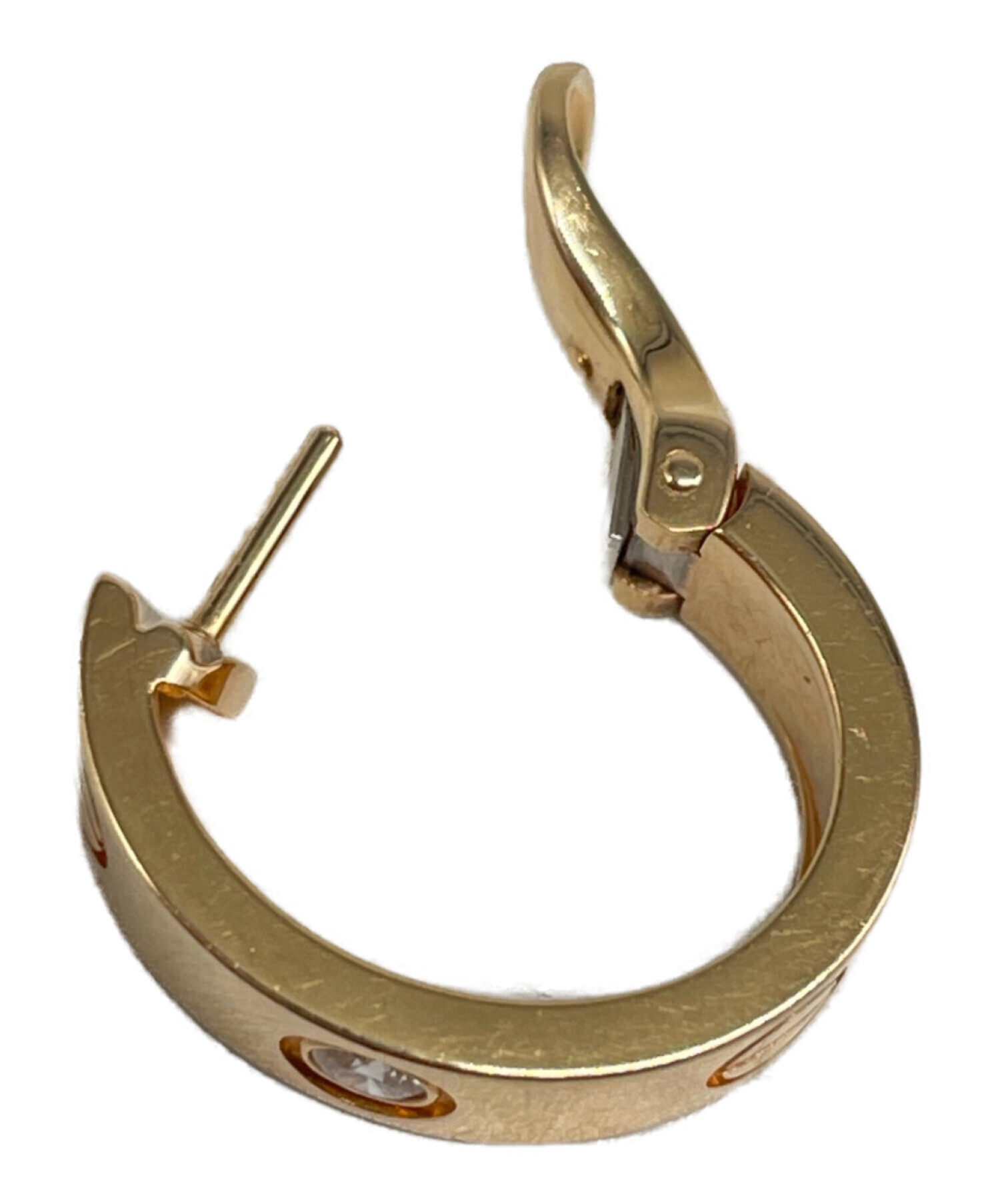 中古・古着通販】Cartier (カルティエ) LOVE フープ イヤリング