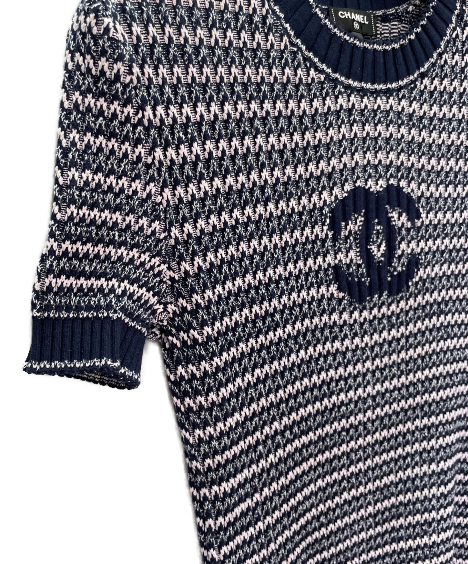 中古・古着通販】CHANEL (シャネル) ココマーク カットソー ネイビー