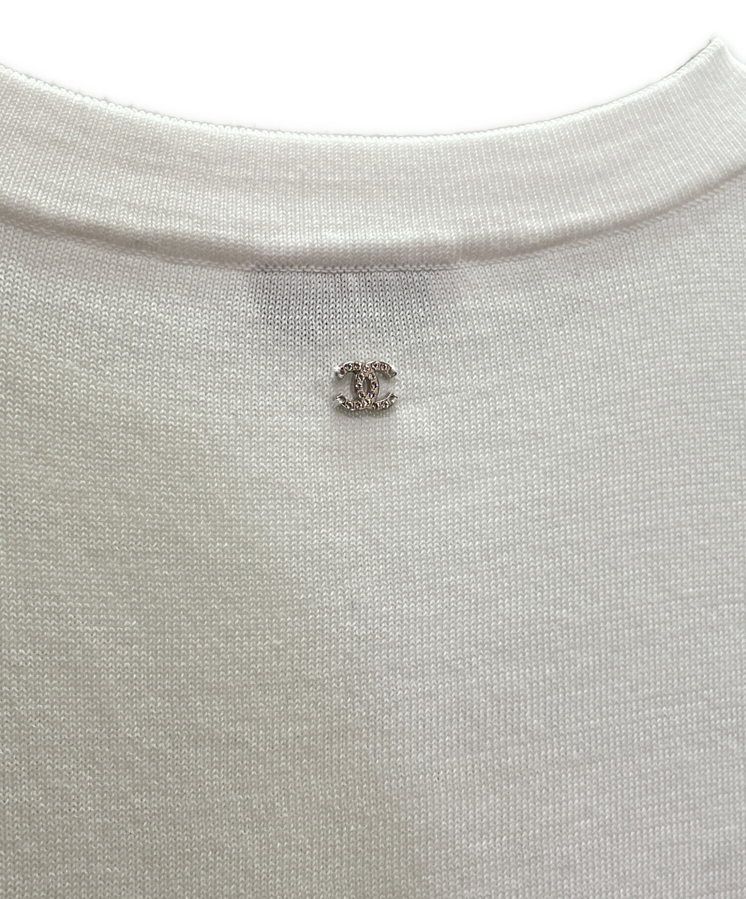 中古・古着通販】CHANEL (シャネル) スターロゴ刺繍 カットソー 