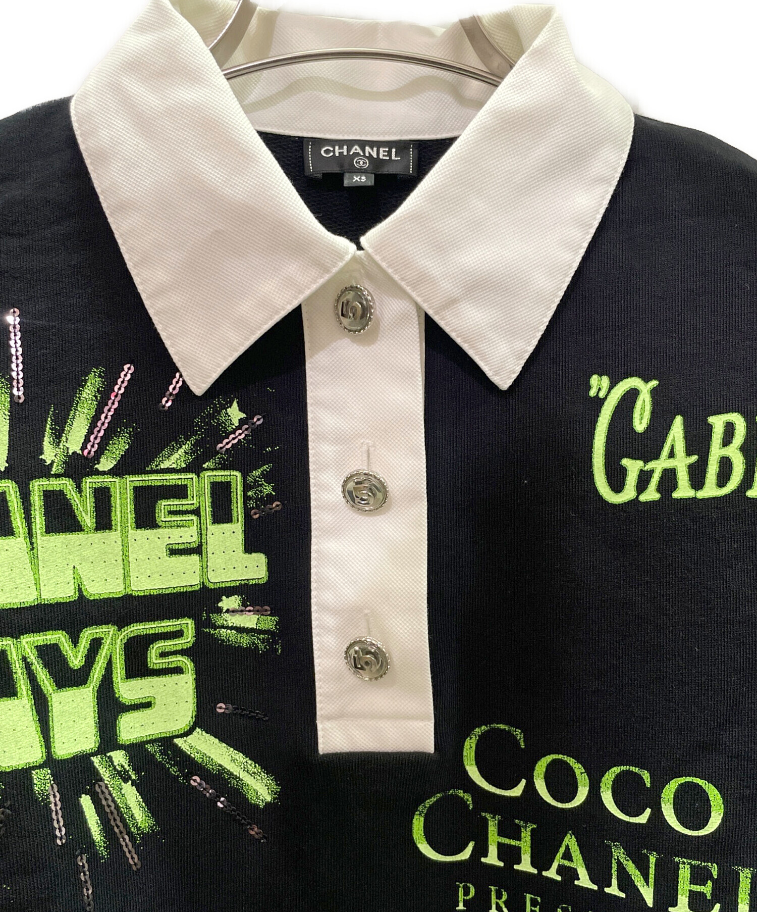 中古・古着通販】CHANEL (シャネル) ココマーク ロゴポロシャツ