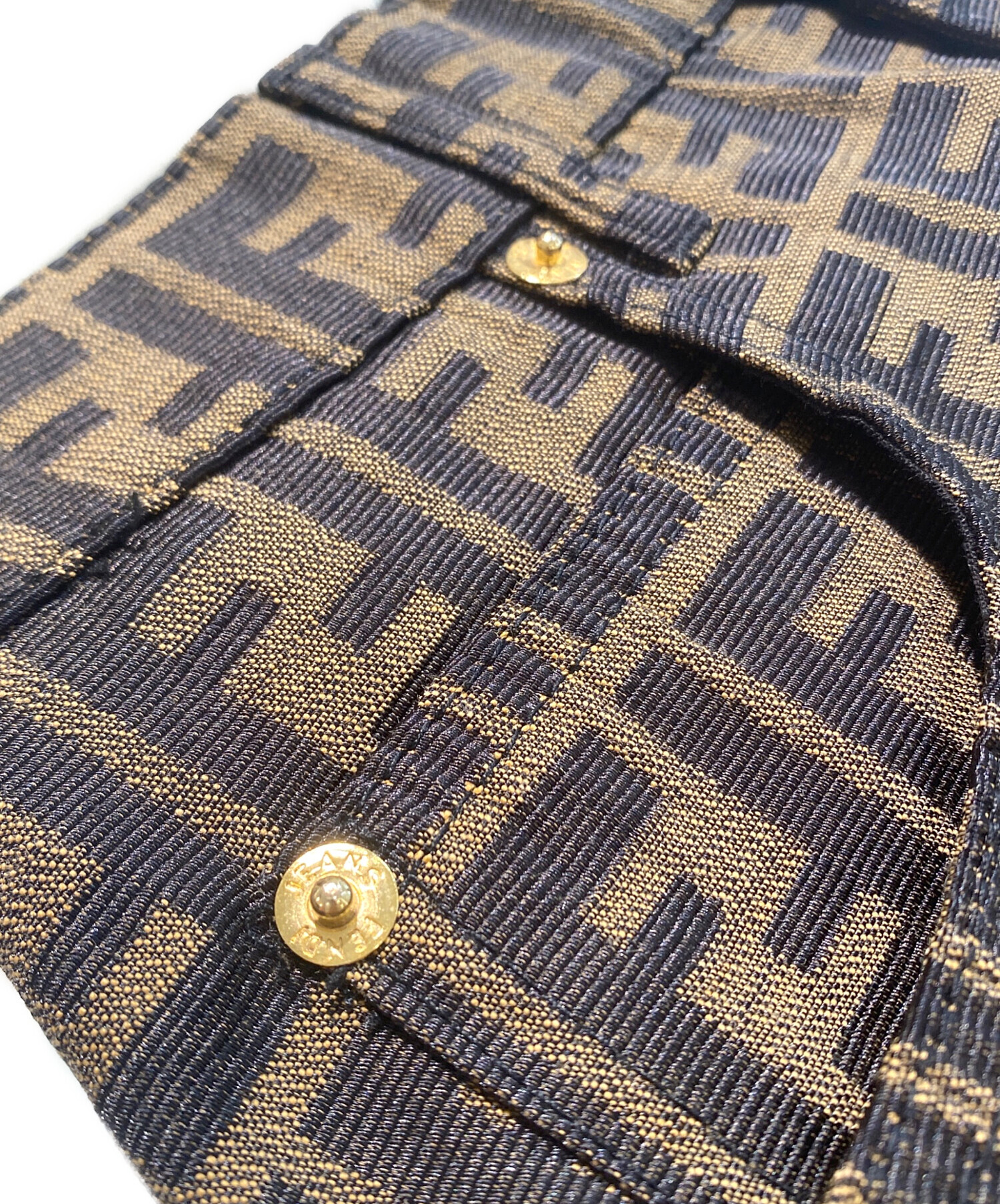 中古・古着通販】FENDI (フェンディ) ズッカ柄 コクーンスカート