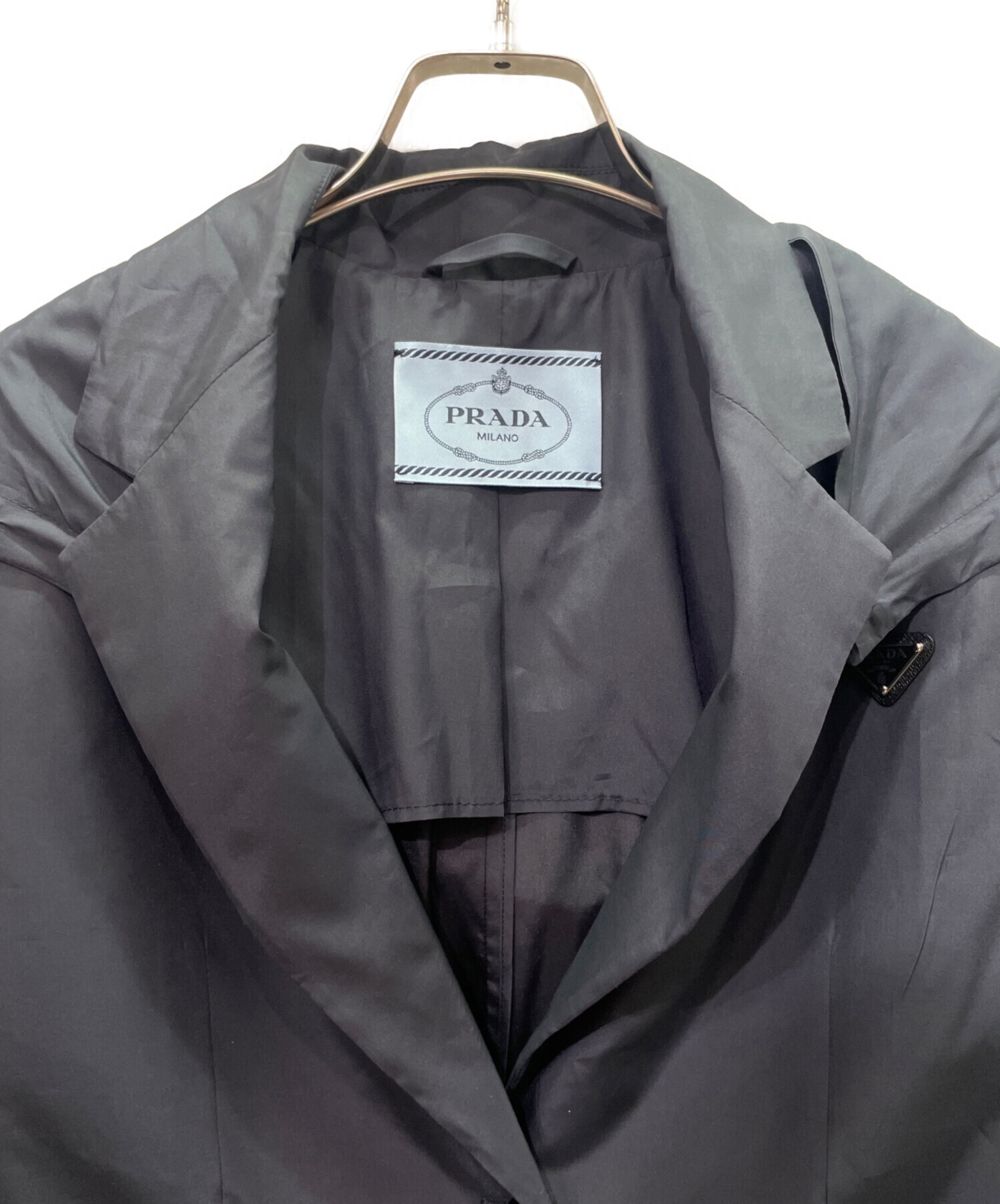 中古・古着通販】PRADA (プラダ) ナイロンジャケット ネイビー サイズ