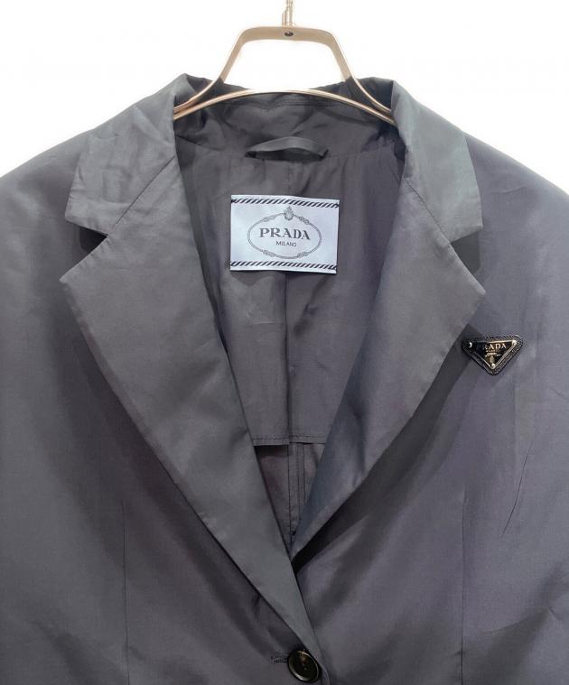 中古・古着通販】PRADA (プラダ) ナイロンジャケット ネイビー サイズ