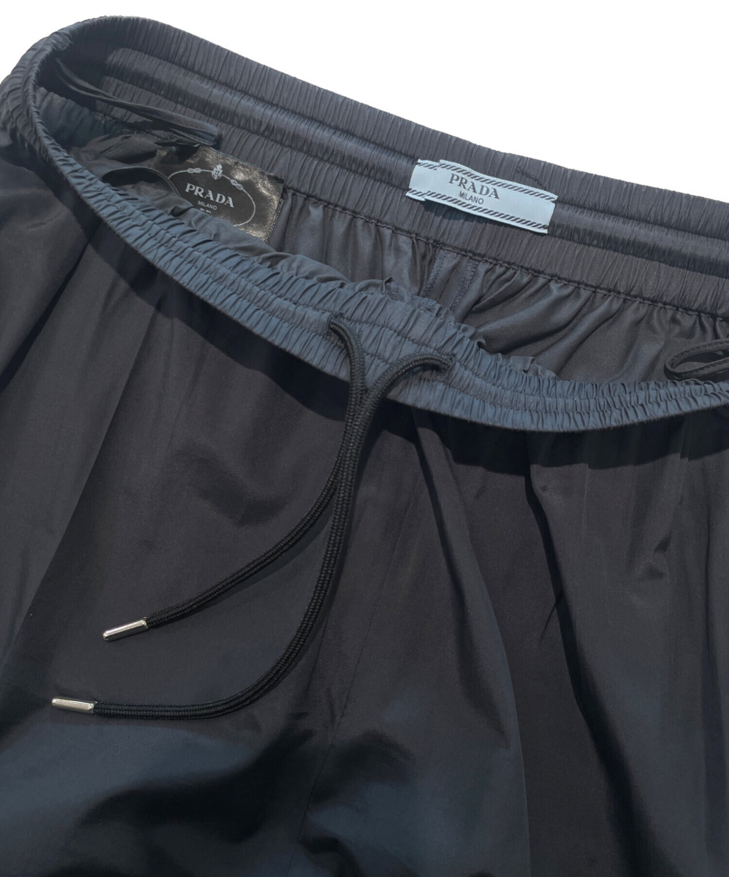 中古・古着通販】PRADA (プラダ) トライアングルロゴ ナイロンパンツ