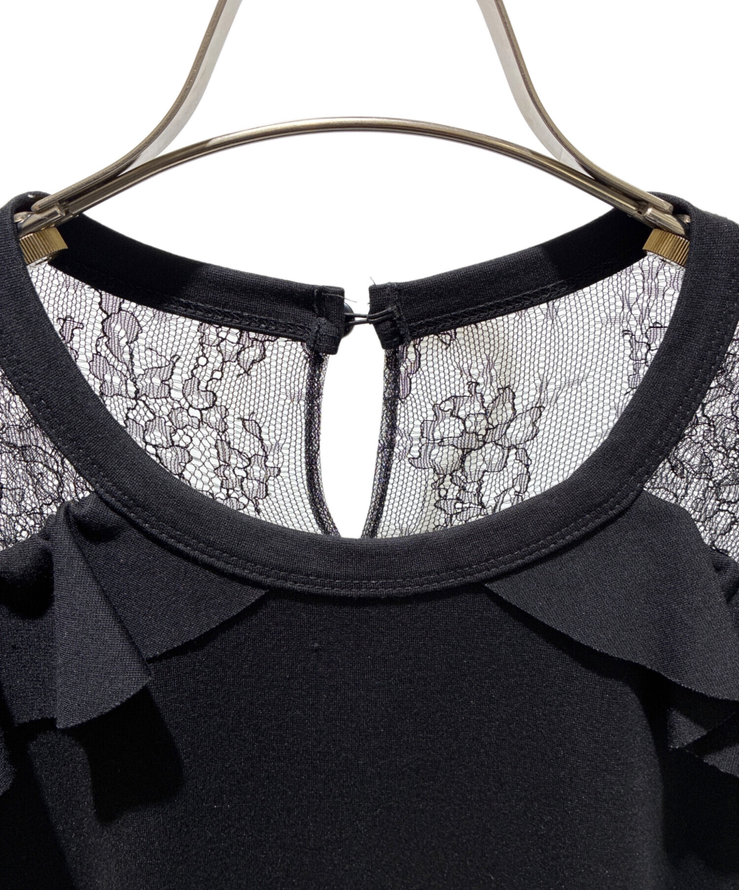 中古・古着通販】RED VALENTINO (レッドヴァレンティノ) 袖レース切替