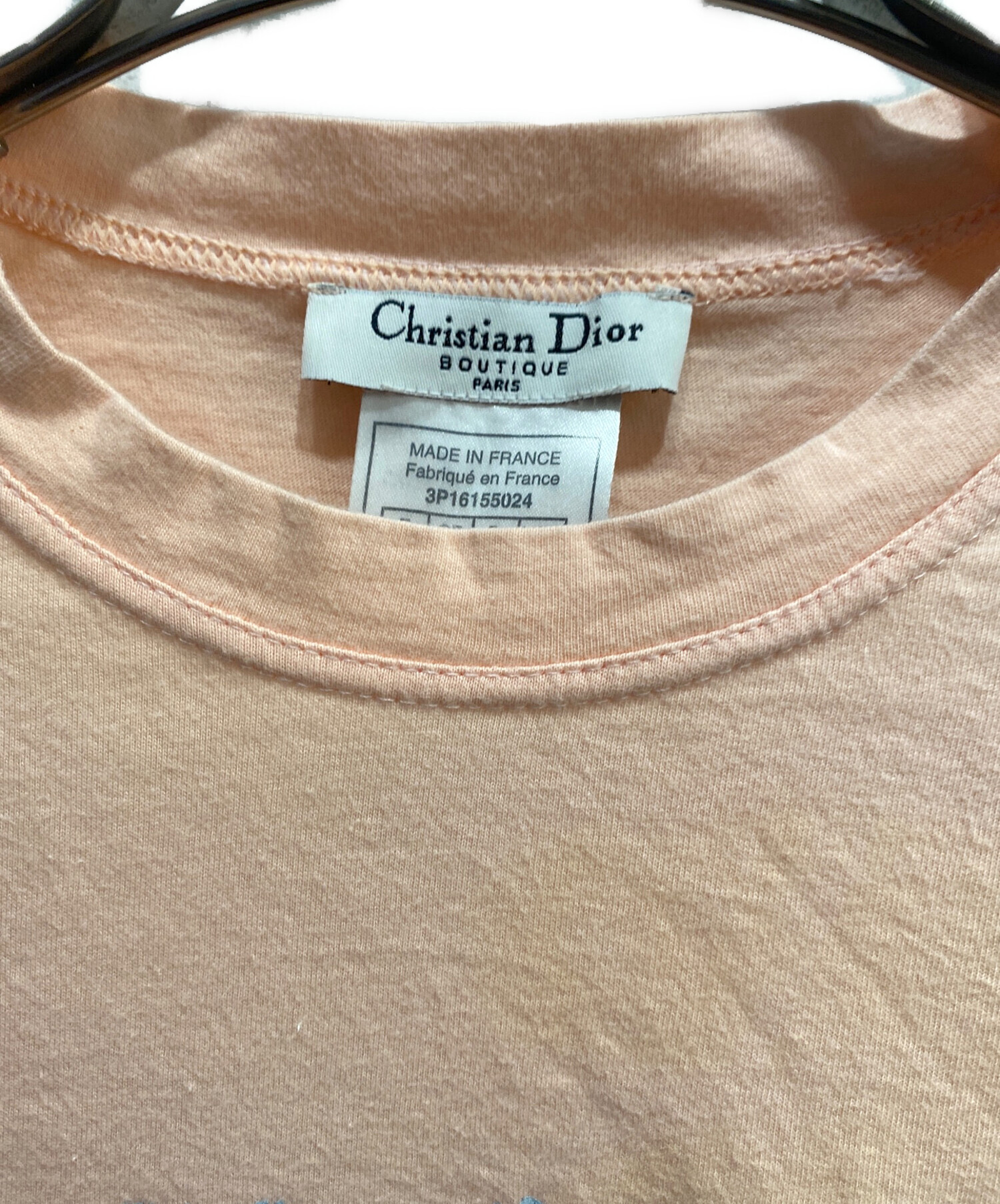 中古・古着通販】Christian Dior (クリスチャン ディオール) ロゴ半袖T