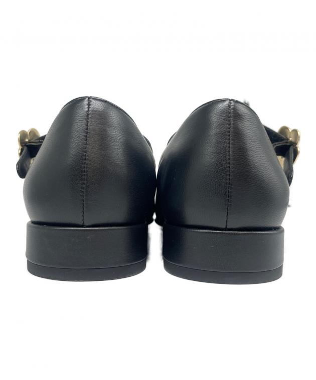 【新品未使用】CHANEL ブラックメリージェーンパンプス 40サイズ 中古・古着通販】CHANEL (シャネル) メリージェーン パンプス ブラック
