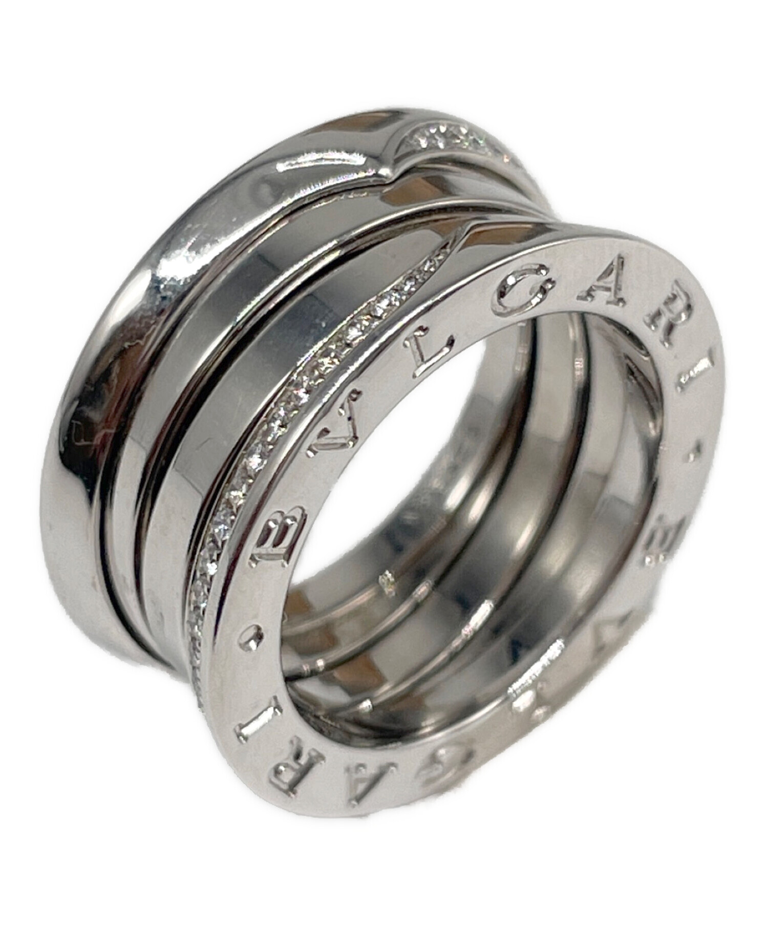 中古・古着通販】BVLGARI (ブルガリ) B.zero1ハーフダイヤリング