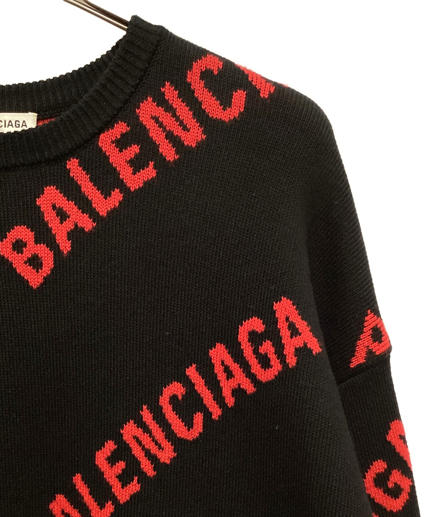 中古・古着通販】BALENCIAGA (バレンシアガ) FW20 オールオーバーロゴ