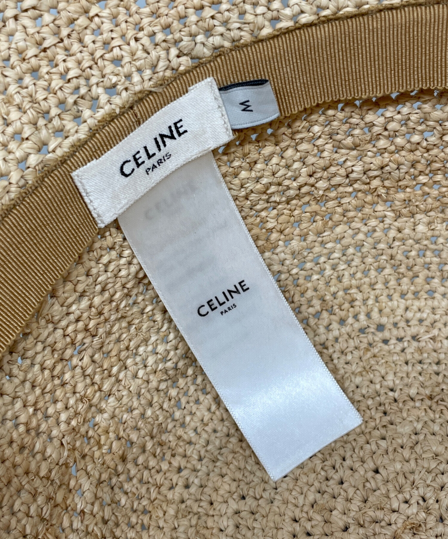 中古・古着通販】CELINE (セリーヌ) Triomphe Bucket Hat トリオン