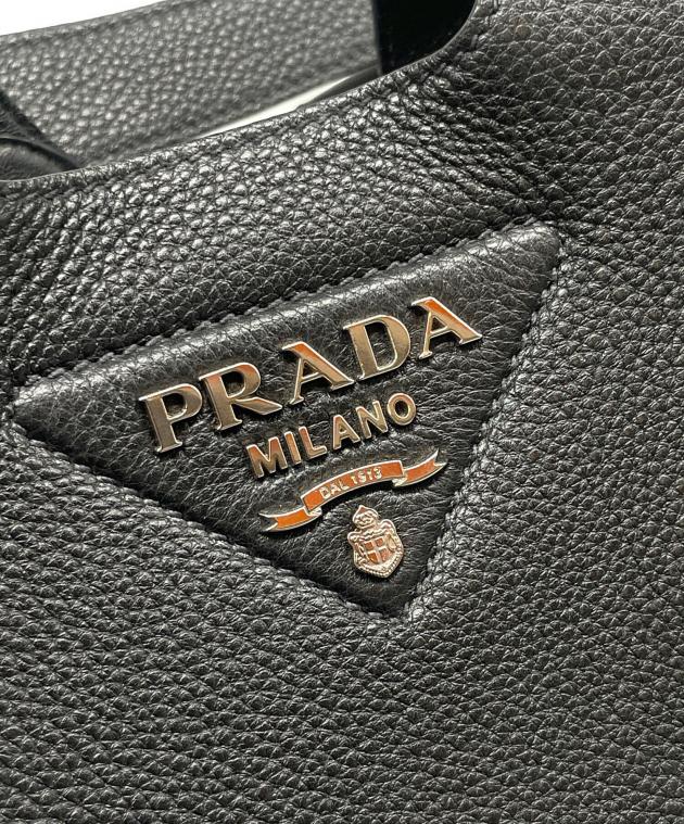 中古・古着通販】PRADA (プラダ) Vitello Daino Leather Handbag