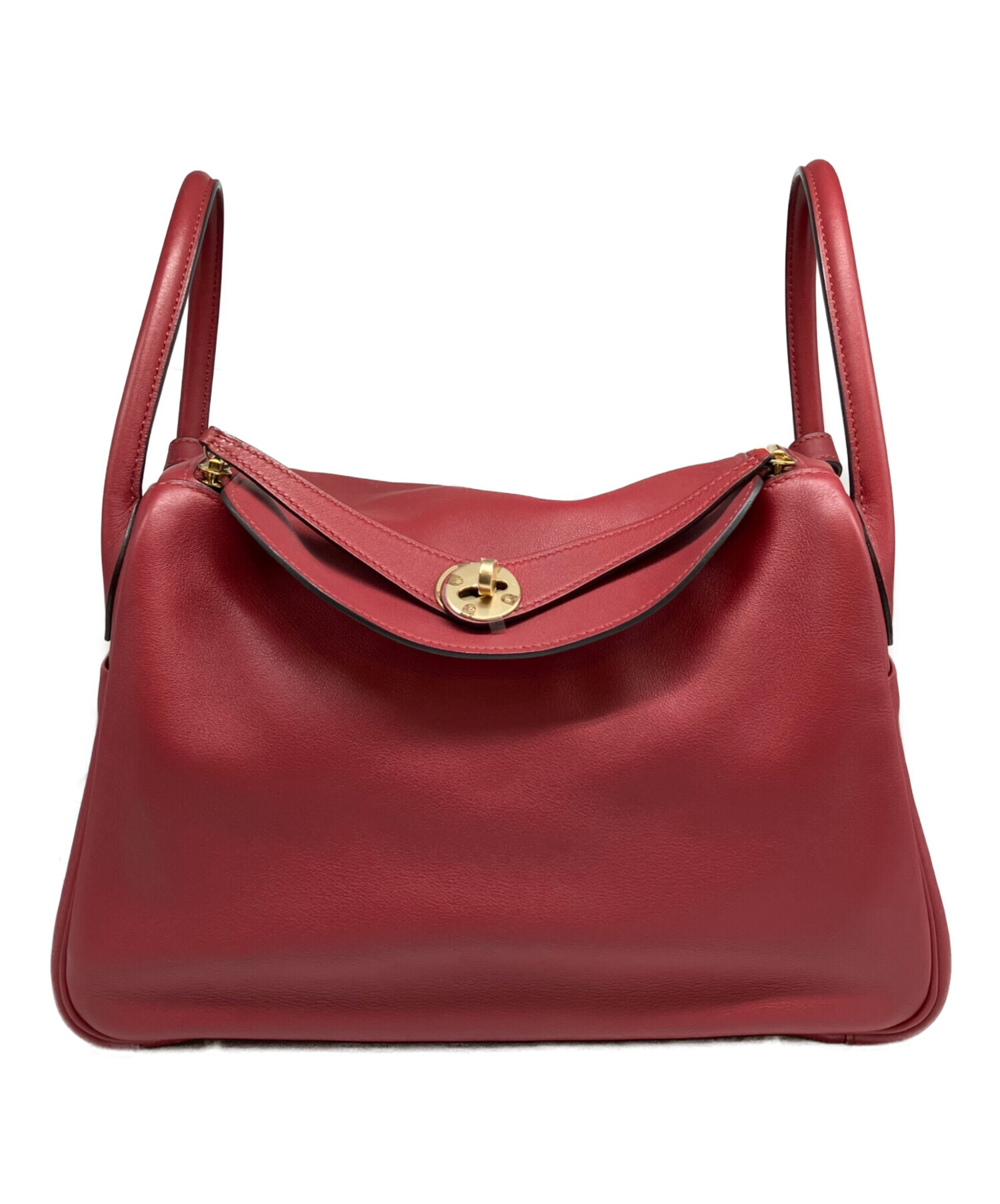 エルメス リンディ30 中古・古着通販】HERMES (エルメス) Lindy 30 リンディ 30/ゴールド