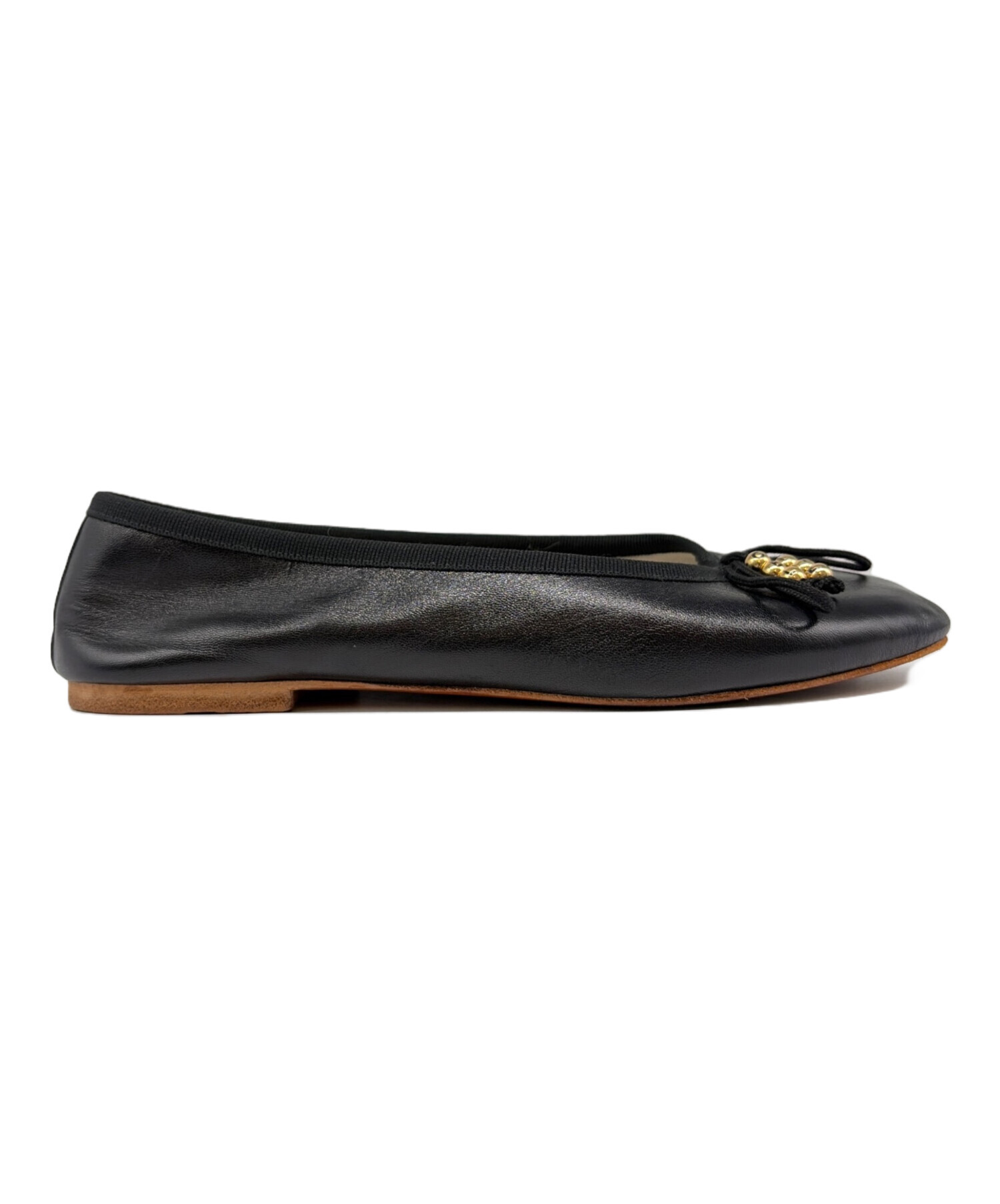 中古・古着通販】CELINE (セリーヌ) Leather Ballerina Flats