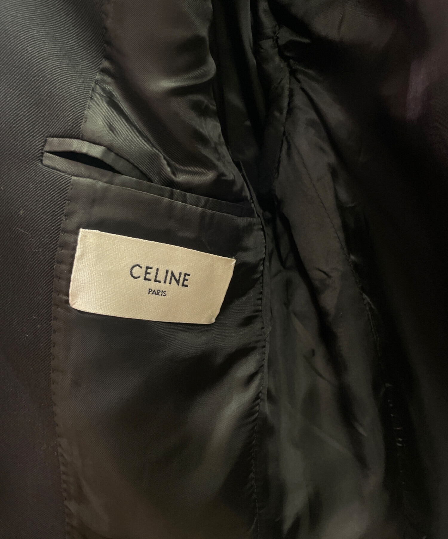 中古・古着通販】CELINE (セリーヌ) ダイアゴナルウール ミリタリー