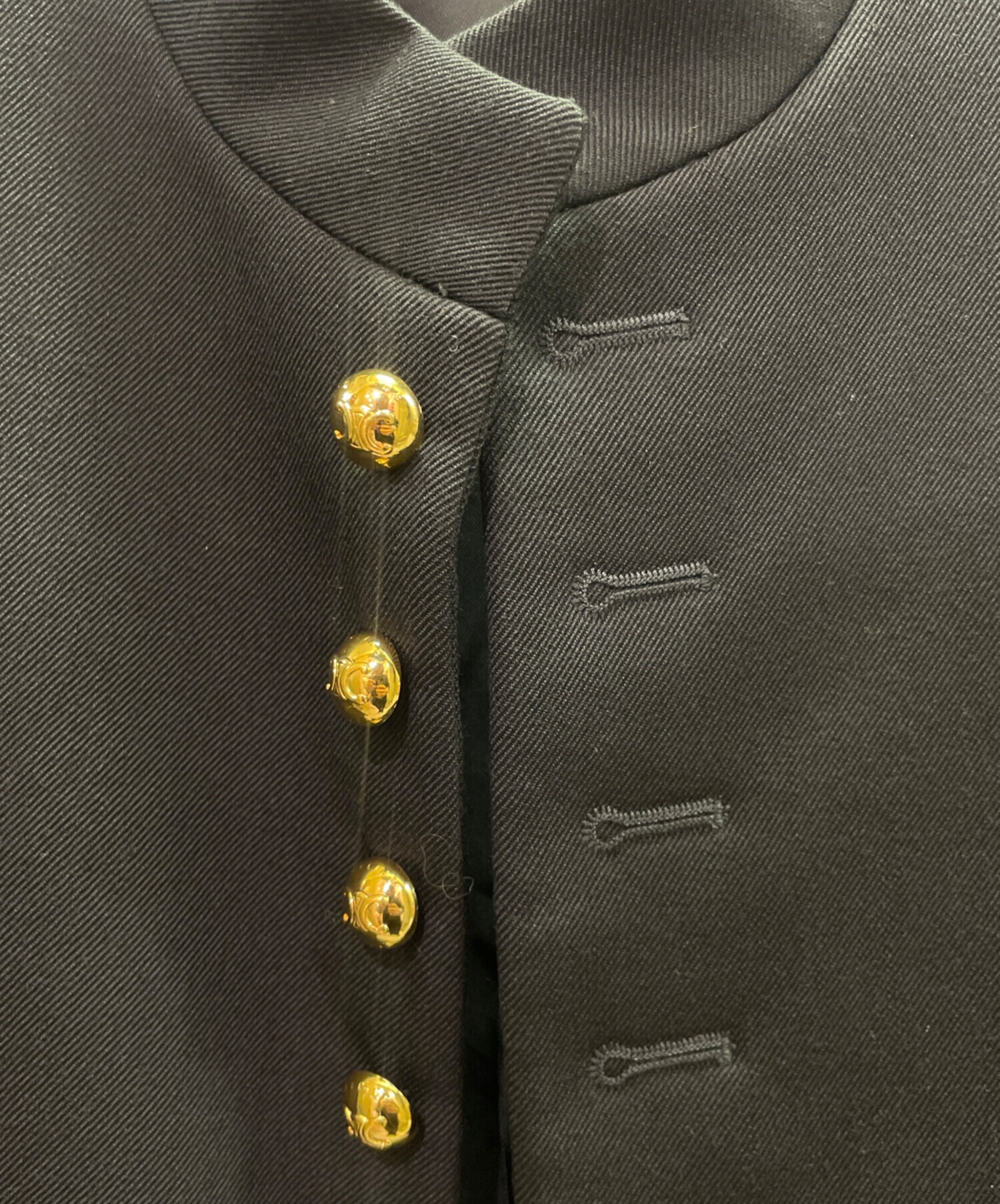 中古・古着通販】CELINE (セリーヌ) ダイアゴナルウール ミリタリー