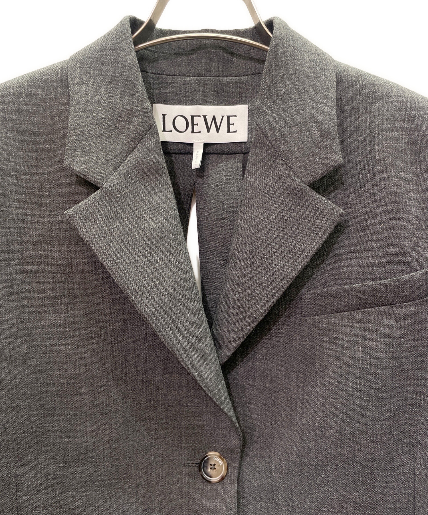 中古・古着通販】LOEWE (ロエベ) タイバックテーラードジャケット