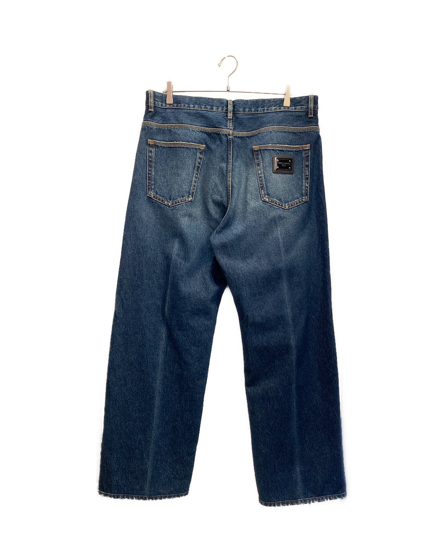 新品タグ付き DOLCE&GABBANA デニムパンツ ジーンズ インディゴ 中古・古着通販】DOLCE & GABBANA (ドルチェ＆ガッバーナ) デニム