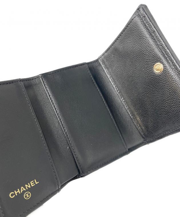 中古・古着通販】CHANEL (シャネル) スモールフラップウォレット