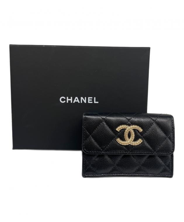 中古・古着通販】CHANEL (シャネル) スモールフラップウォレット