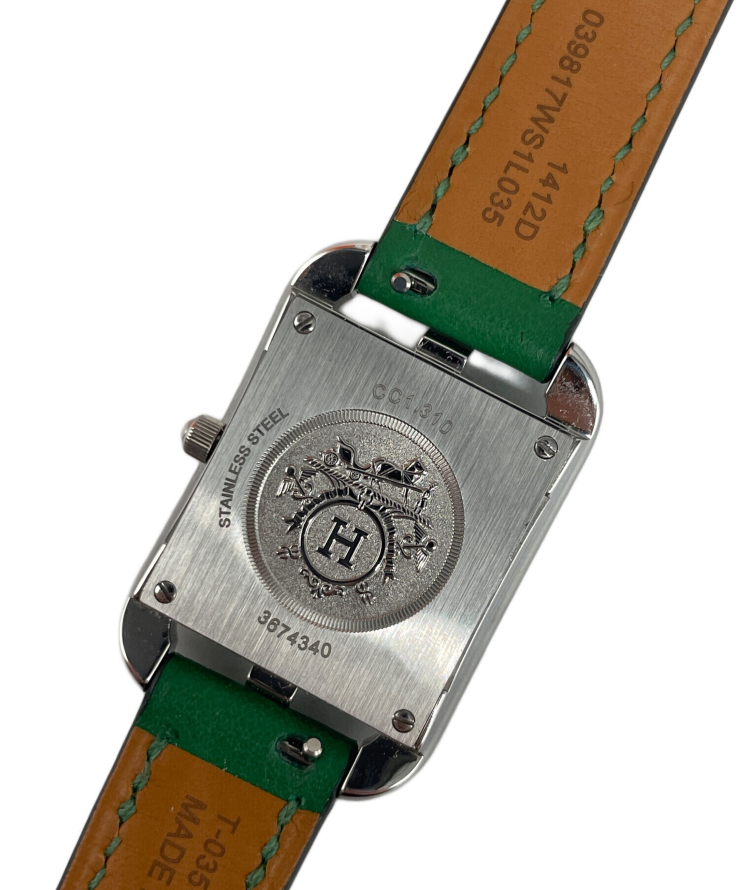 中古・古着通販】HERMES (エルメス) Cape Cod PM Watch ケープコッドPM