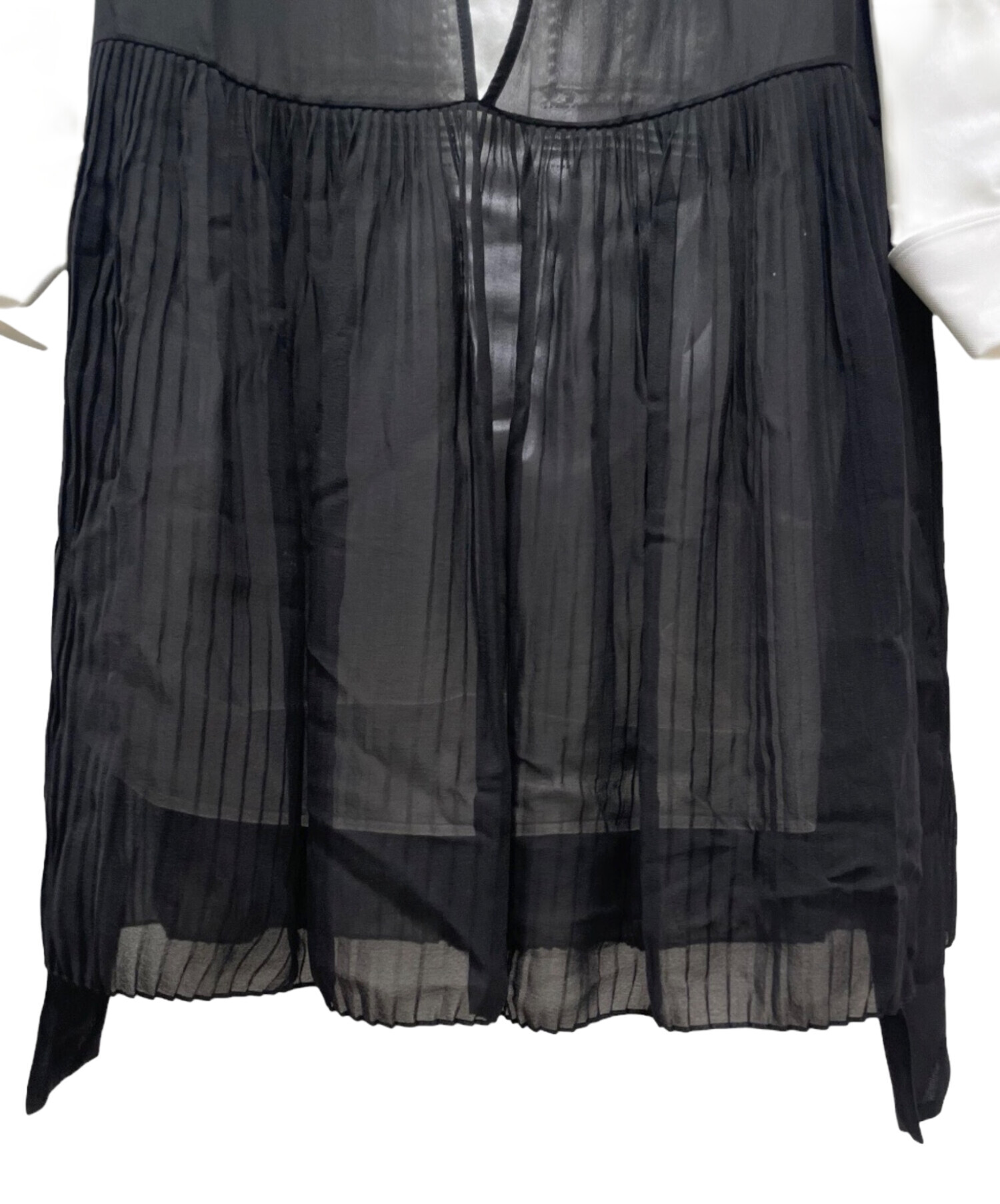 中古・古着通販】BURBERRY (バーバリー) ドッキングシャツワンピース