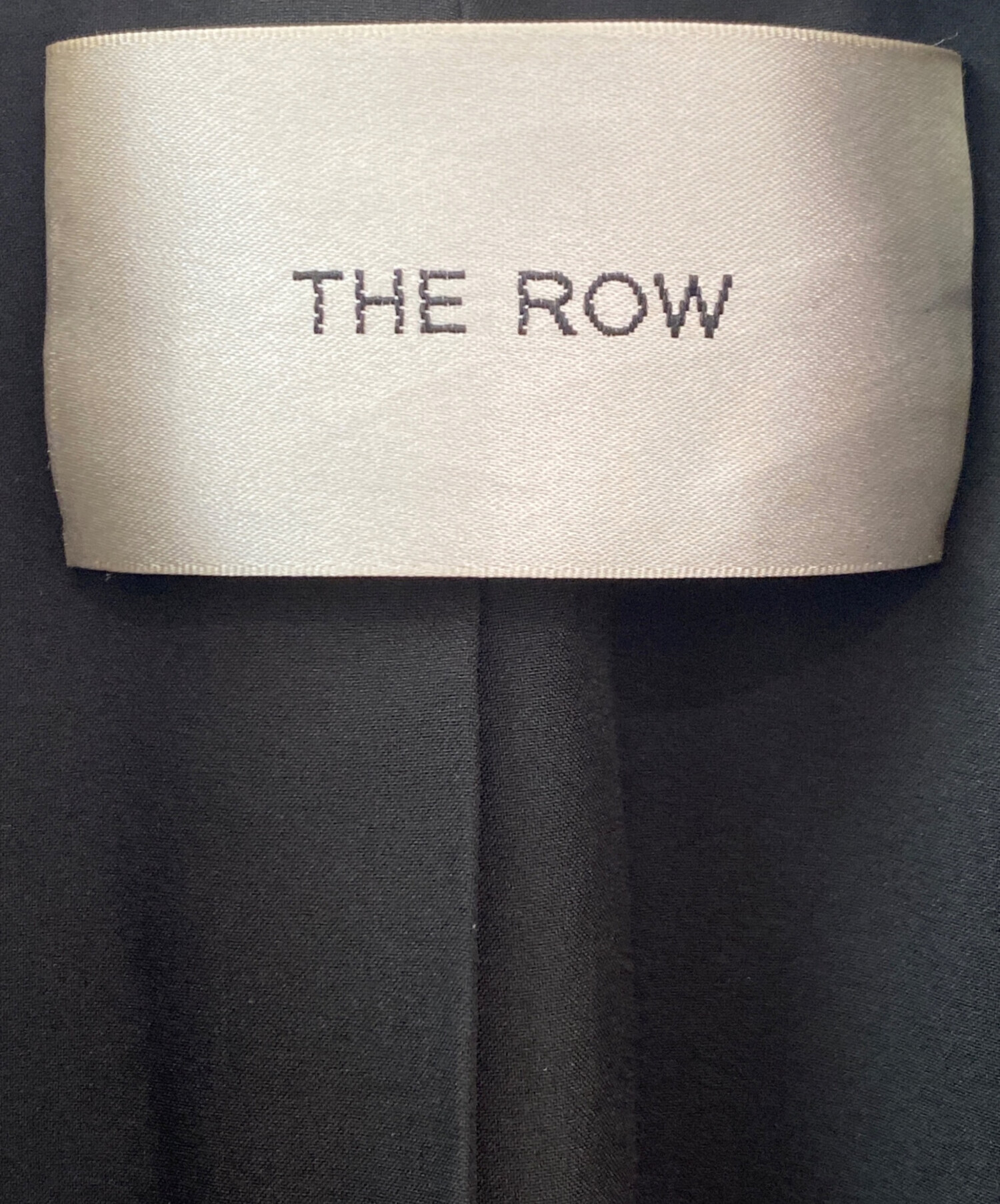 中古・古着通販】THE ROW (ザ ロウ) テーラードジャケット ブラック