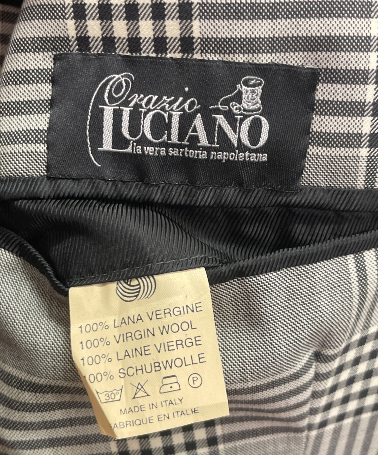 中古・古着通販】ORAZIO LUCIANO (オラッツィオルチアーノ) チェック