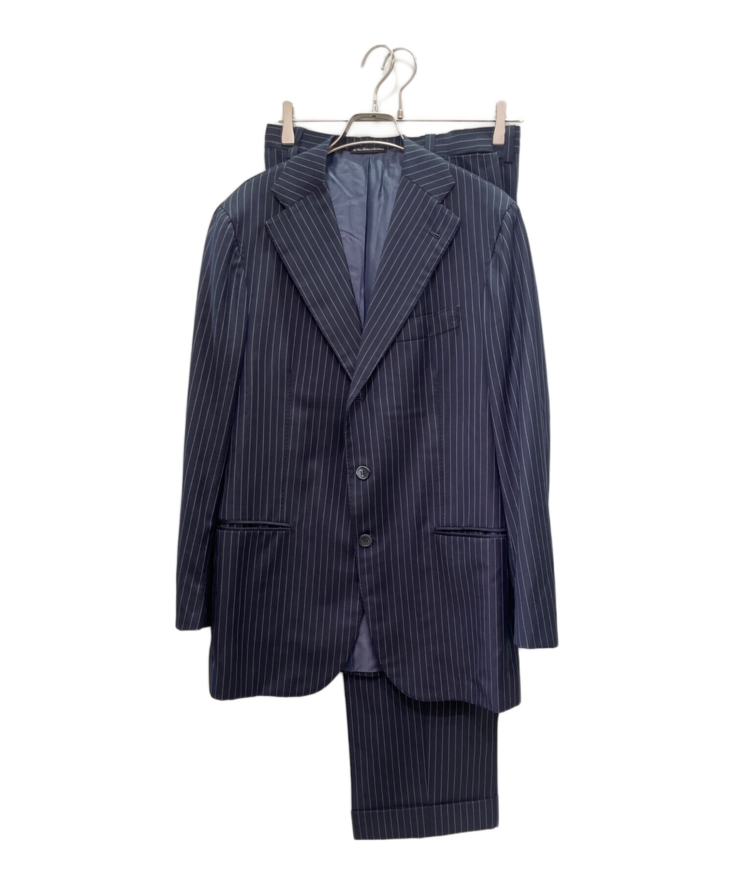 サルトリアナポリターナ　ネイビーストライプスーツ 中古・古着通販】La Vera Sartoria Napoletana (ラ ヴェラ サルトリア
