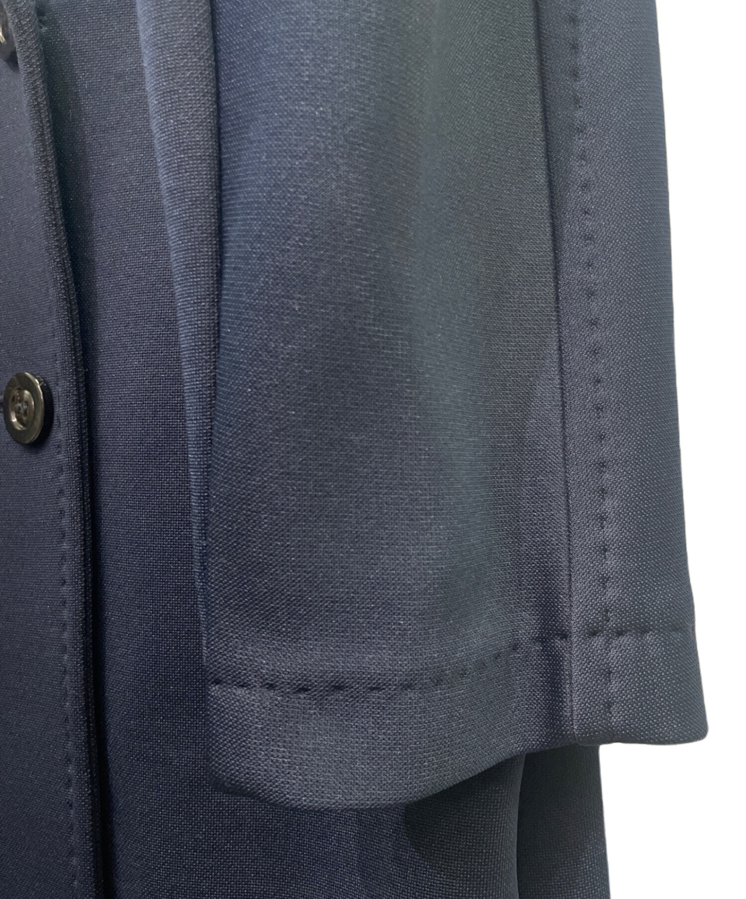 中古・古着通販】MaxMara (マックスマーラ) ブレストコート ネイビー