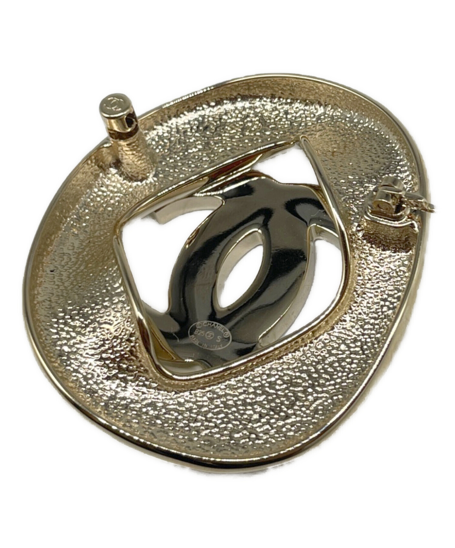 中古・古着通販】CHANEL (シャネル) ココマークストーン付ブローチ