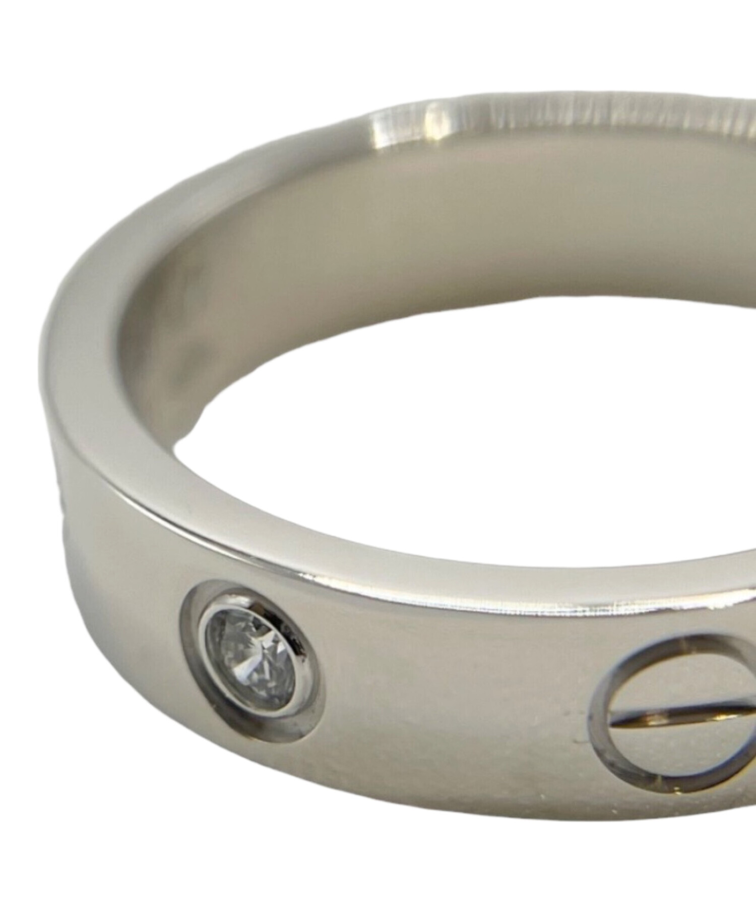 中古・古着通販】Cartier (カルティエ) ミニラブ リング 1Pダイヤ