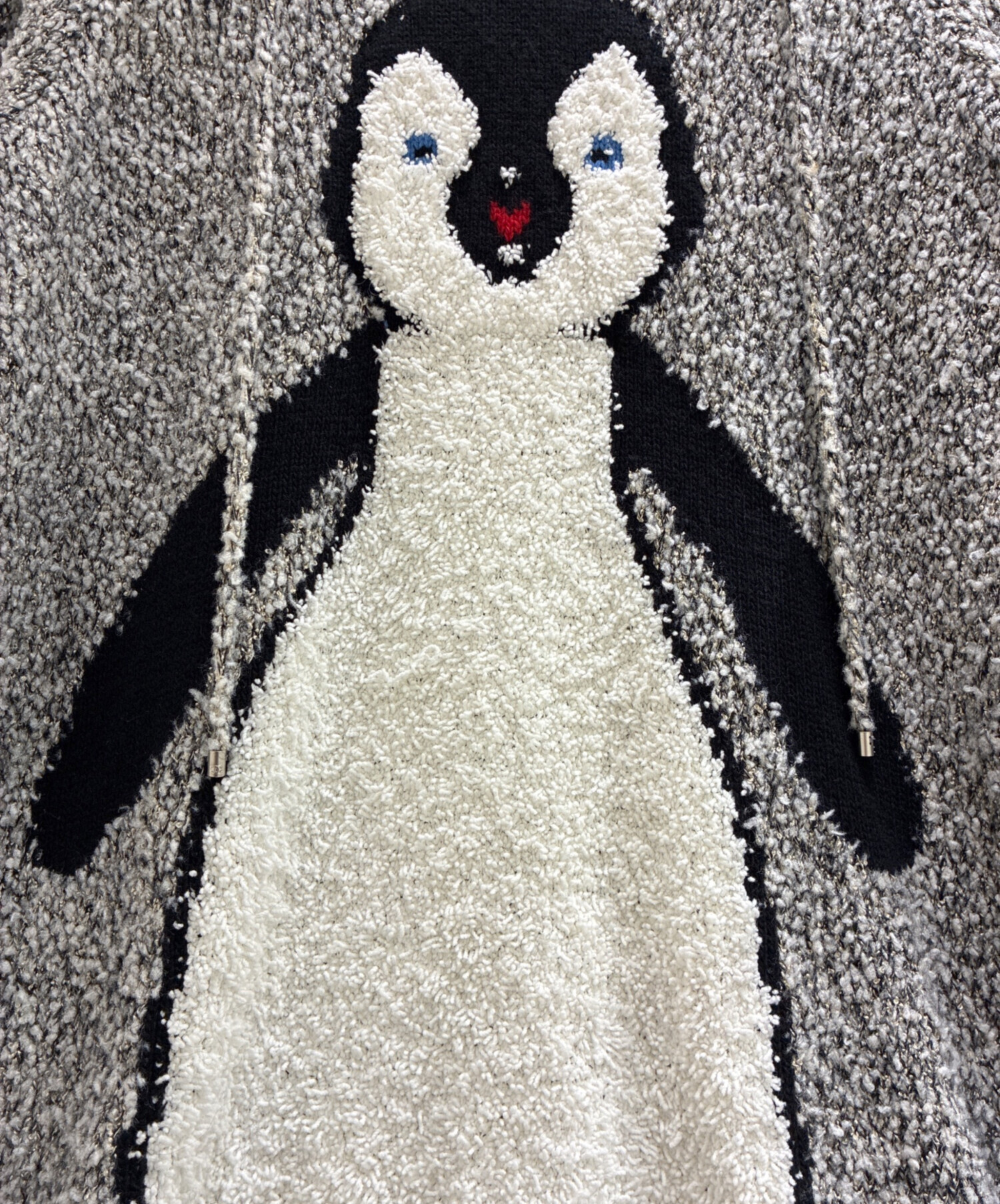 中古・古着通販】CHANEL (シャネル) シルク×カシミヤ混 07AW ペンギン