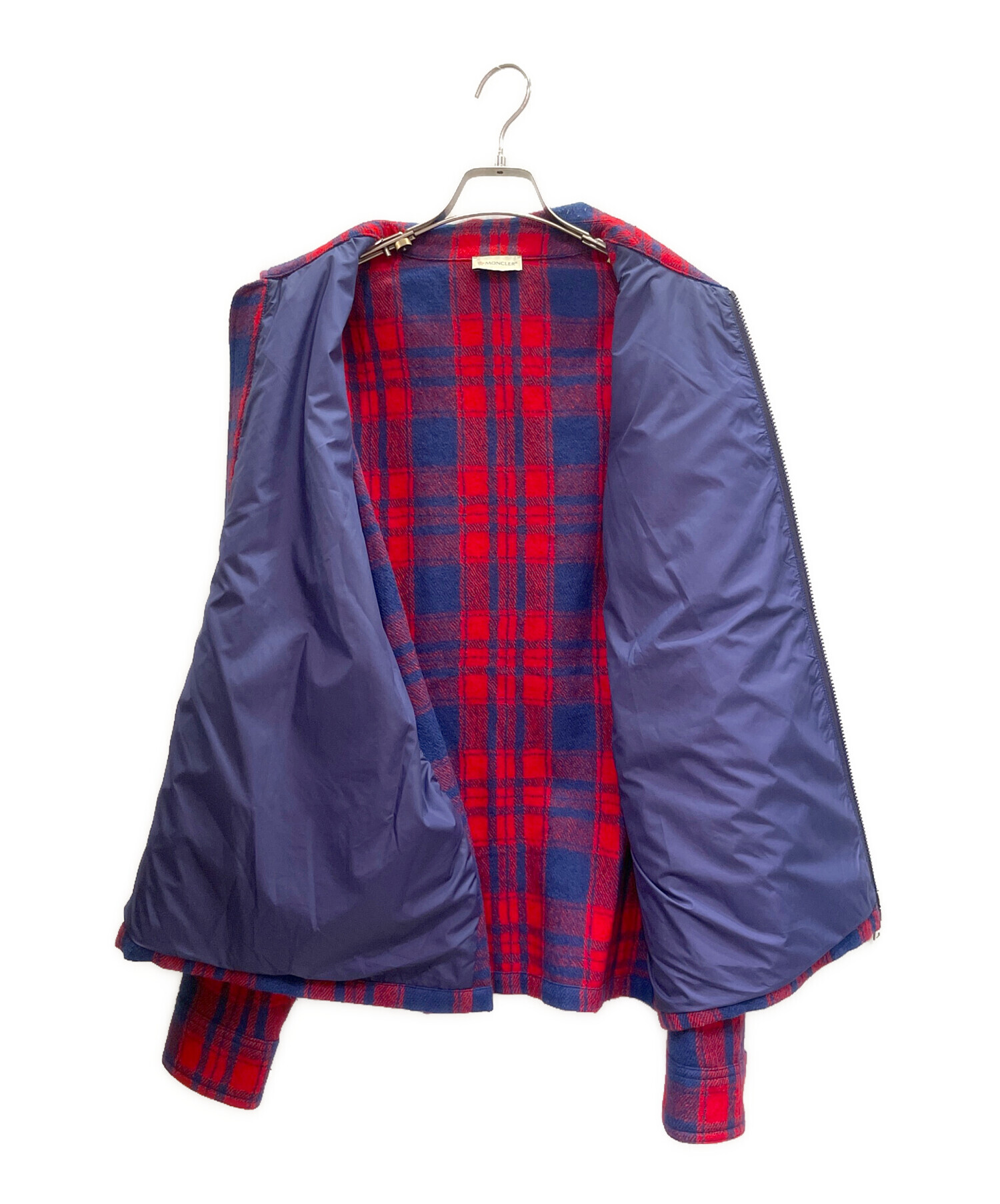 ち*お様 正規品 超美品 モンクレール イエール ライトジャケット サイズ:5 中古・古着通販】MONCLER (モンクレール) 23AW CAMICIA Zip Up Wool