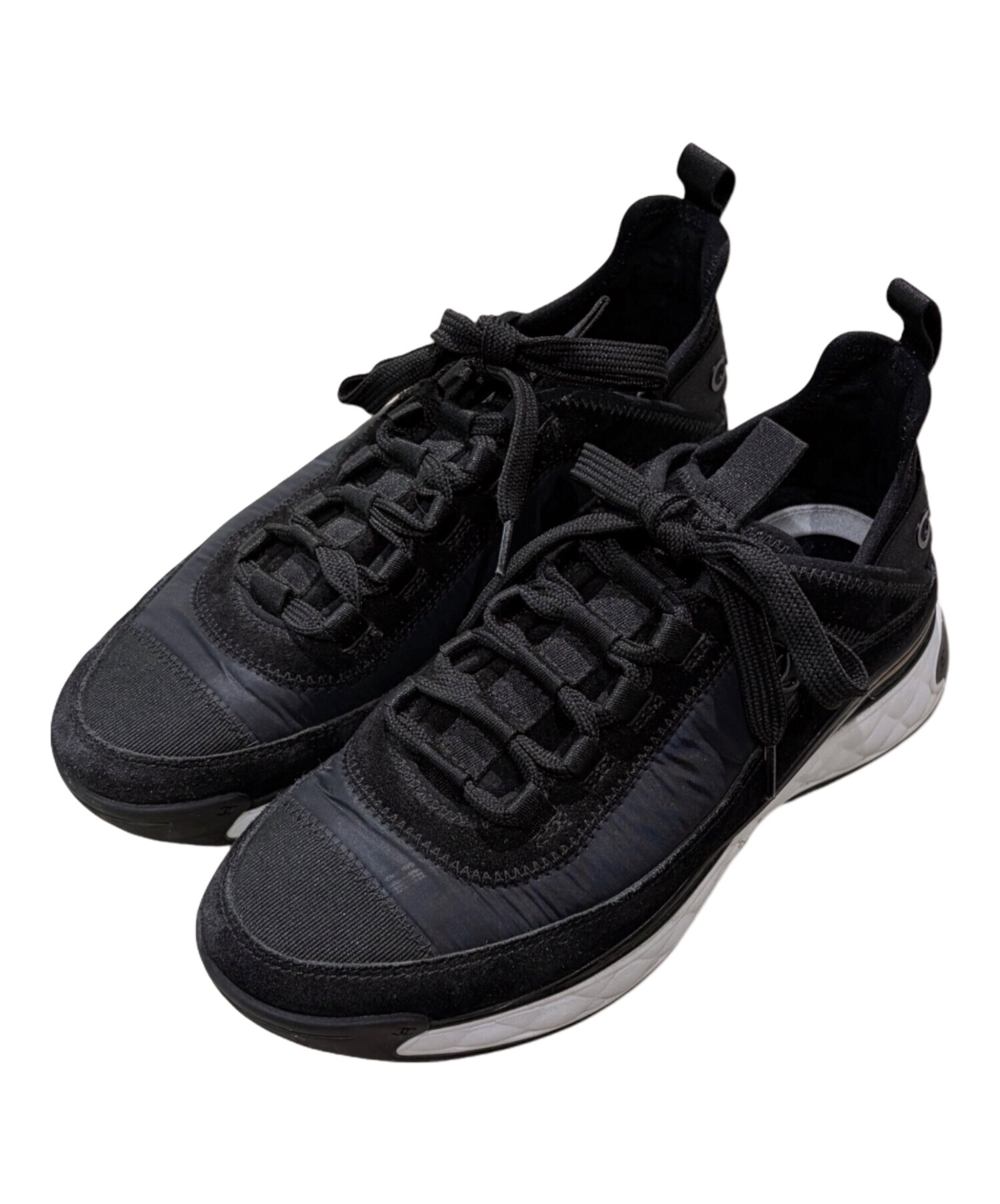 シャネル 97C ココマーク 中古・古着通販】CHANEL (シャネル) スェード混ココ・マークロゴ
