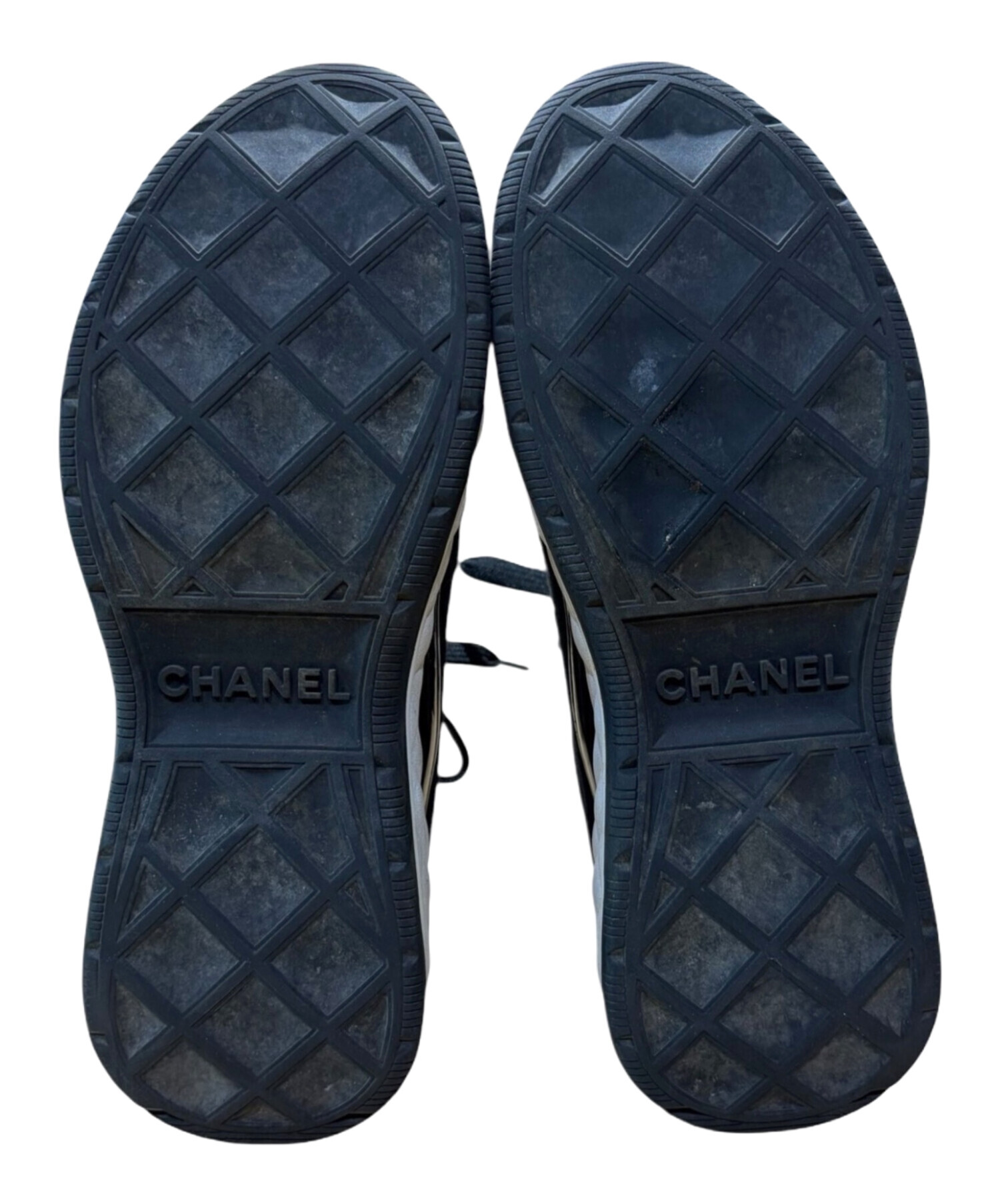 CHANEL◆美品◆スニーカー37 中古・古着通販】CHANEL (シャネル) スェード混ココ・マークロゴ