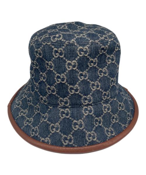 中古・古着通販】GUCCI (グッチ) GGキャンバスバケットハット サイズ:S